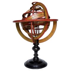 Sphère armillaire ptolémaïque, Charles-François Delamarche, Paris, avant 1798