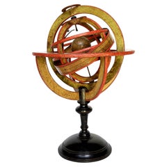 Sphère armillaire ptolémaïque, Charles-François Delamarche, Paris, ante 1798