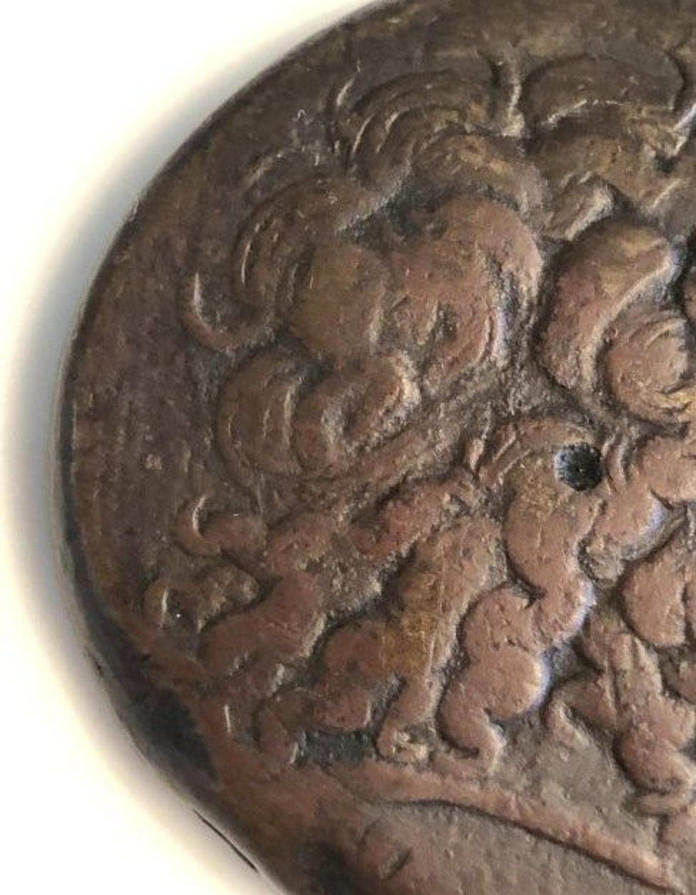 Ptolemy III Bronze-Doppelseitige Münze 94,5 gr  im Angebot 6