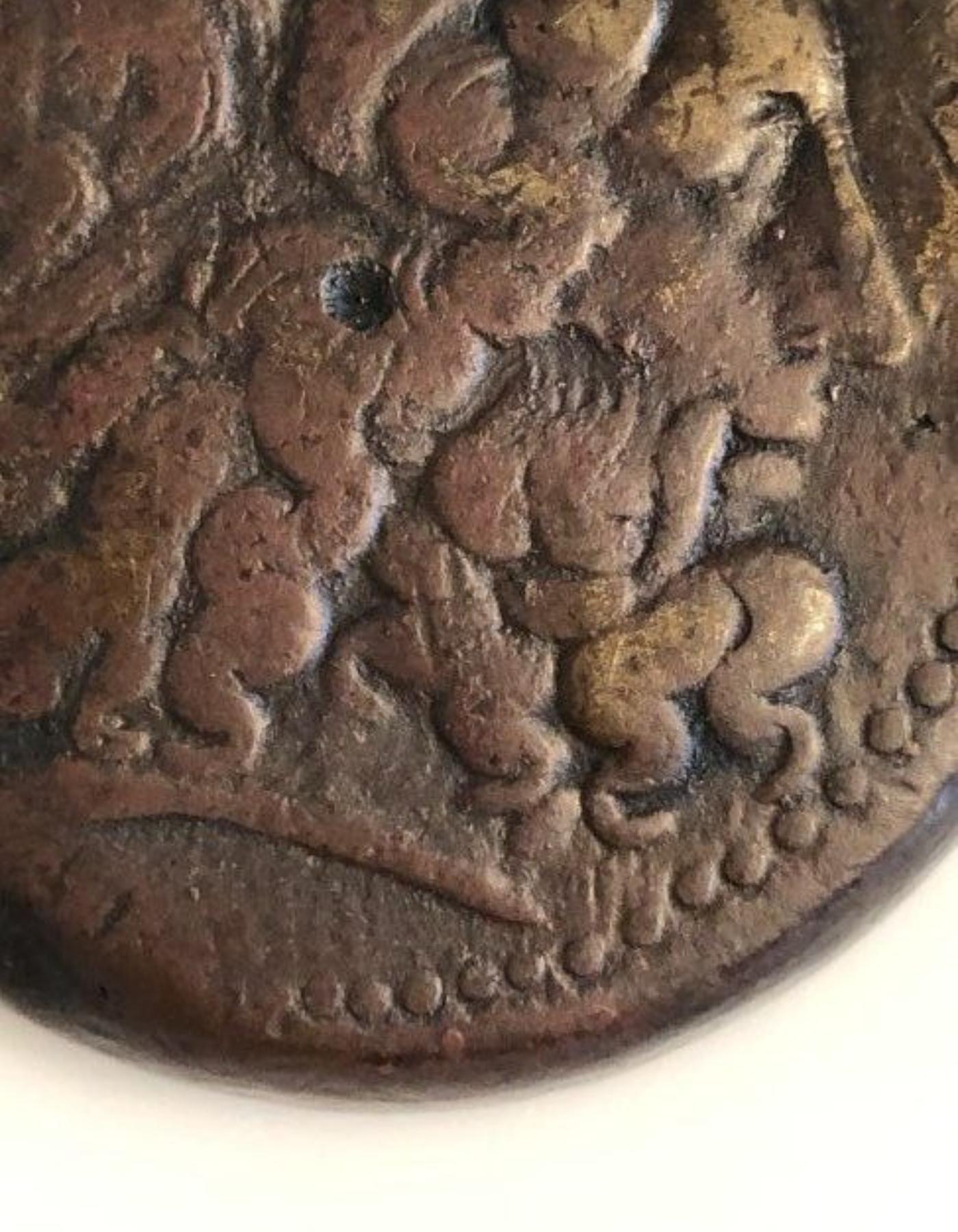 Ptolemy III Bronze-Doppelseitige Münze 94,5 gr  im Angebot 3