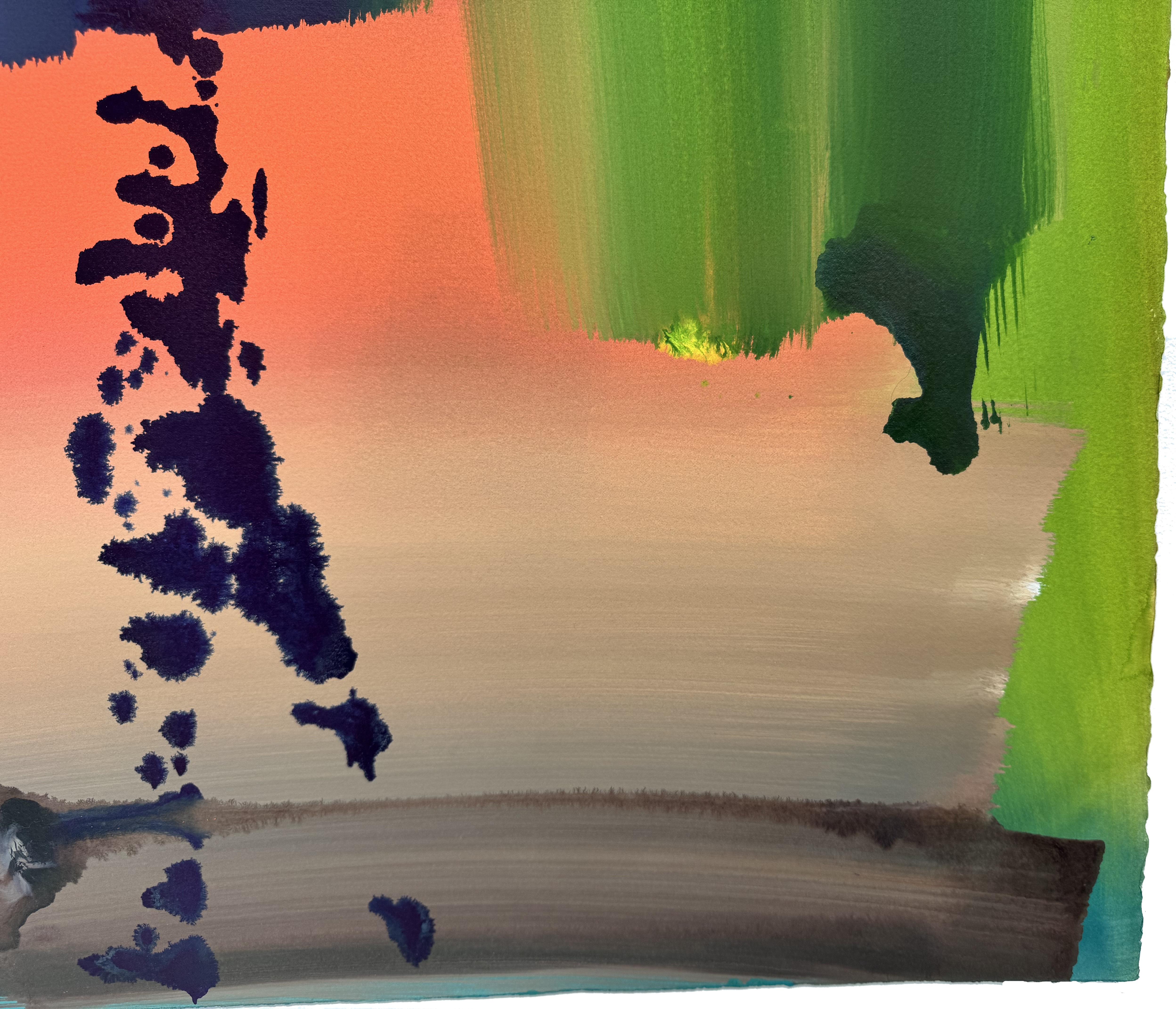 Sussex Painting (Flame), 2024, Ptolemy Mann For Sale 5