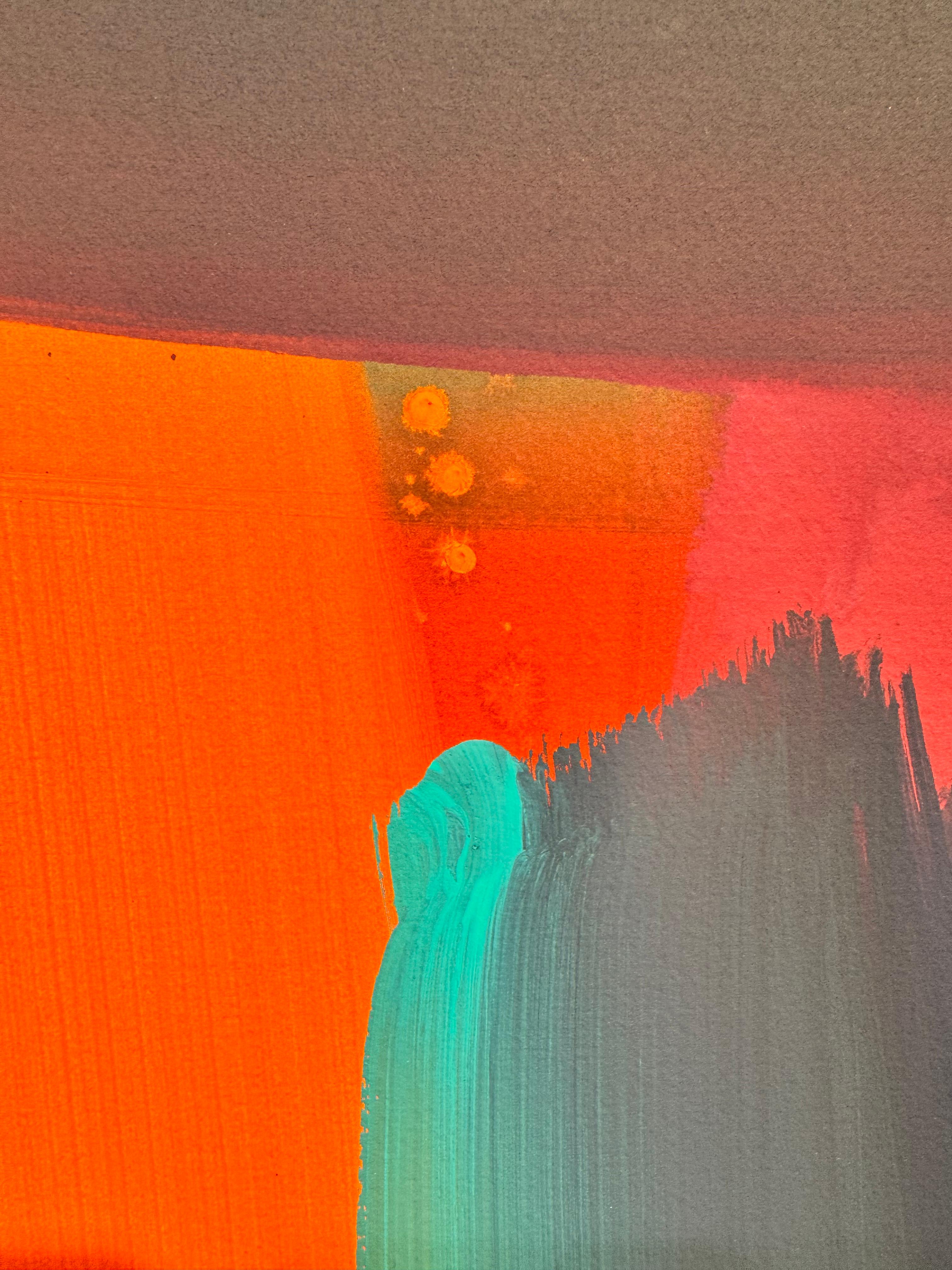 Sussex Painting (Flame), 2024, Ptolemy Mann For Sale 8