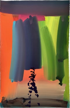Sussex Painting (Flame), 2024, Ptolemy Mann