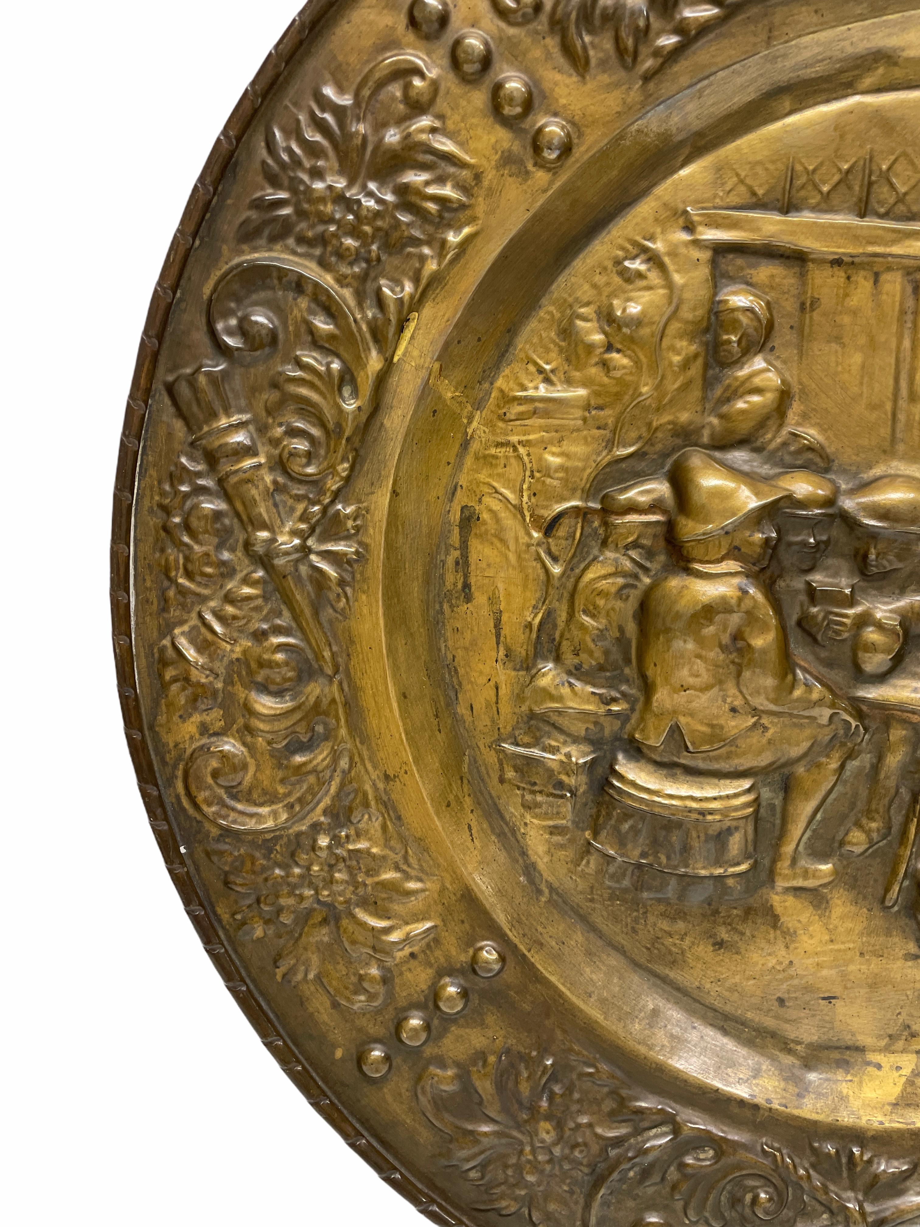 brass decorative plates