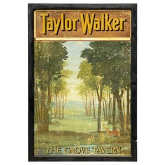 Used Pub Sign "The Grove Tavern (Taylor Walker)"