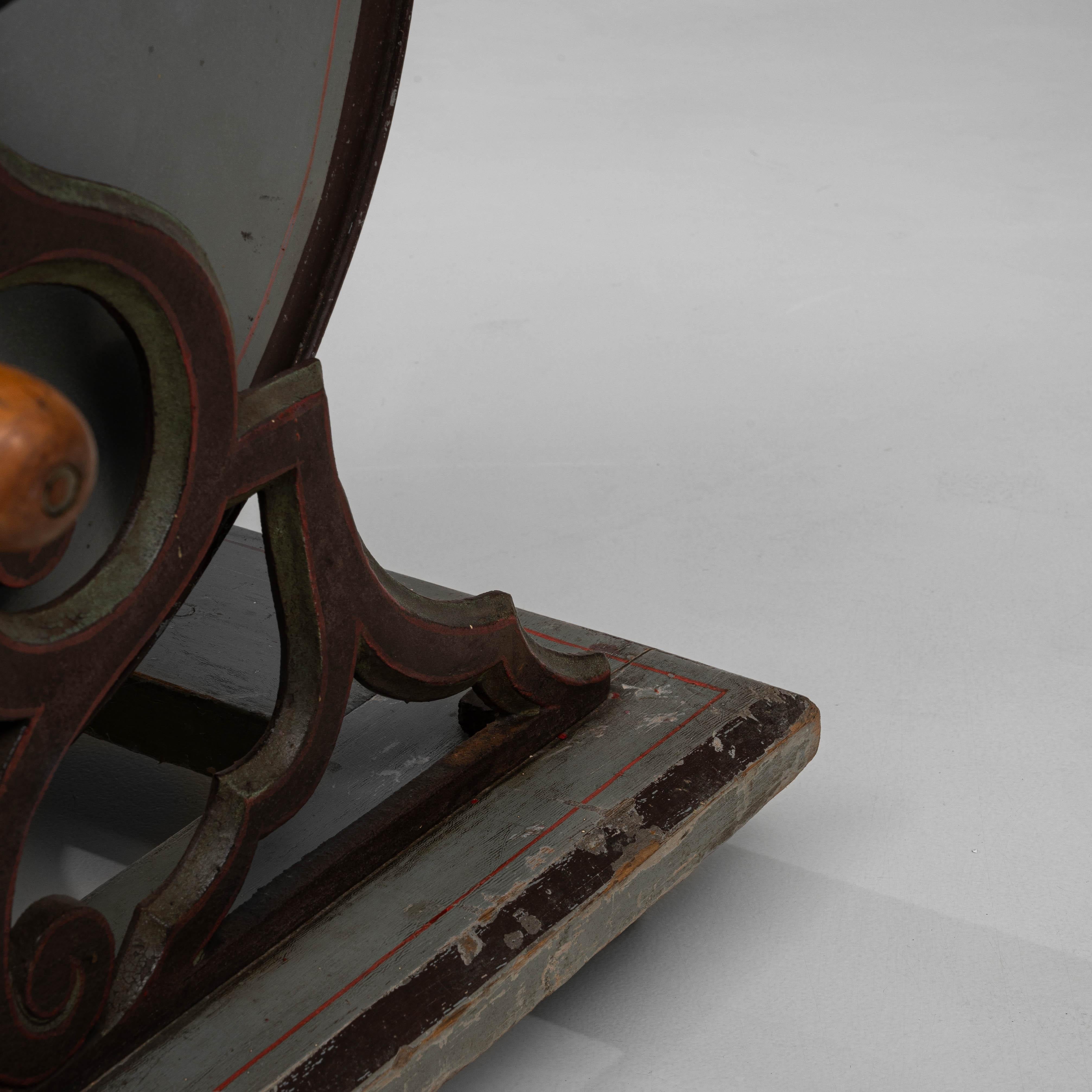 Öffentliche Anleihe Metall Lotterietrommel von Brussels Water Company im Angebot 3