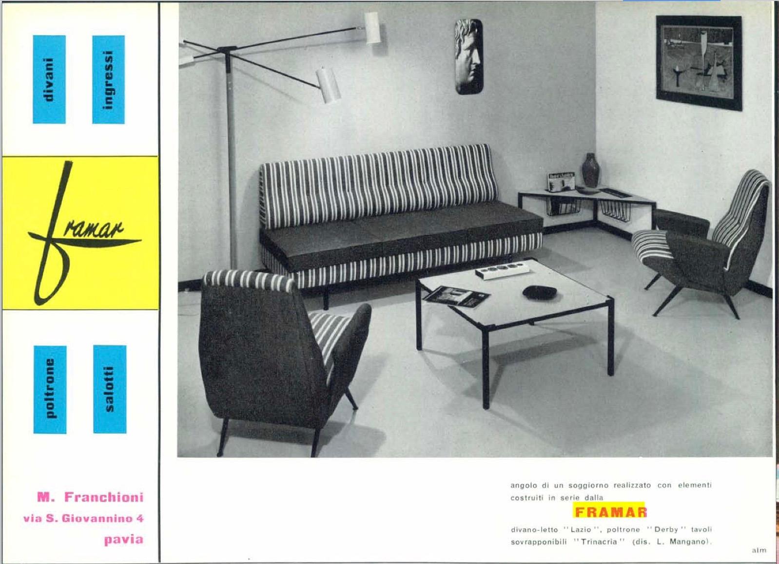 Paire de chaises longues Nino Zoncada publiée en vente 5