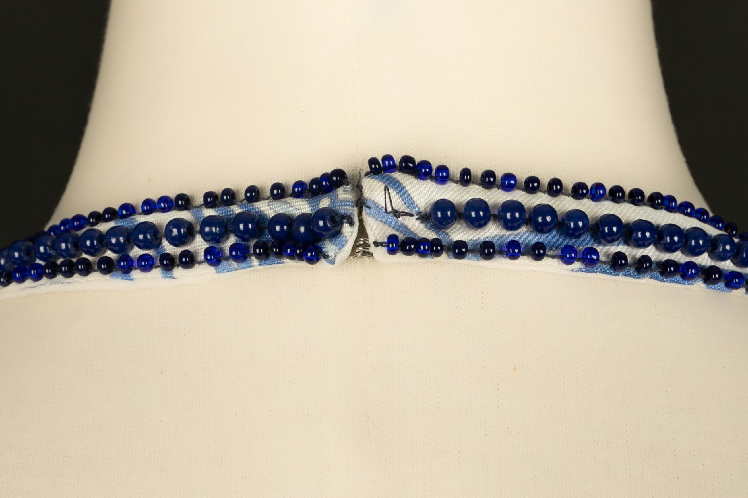 Robe bleue Pucci en vente 2