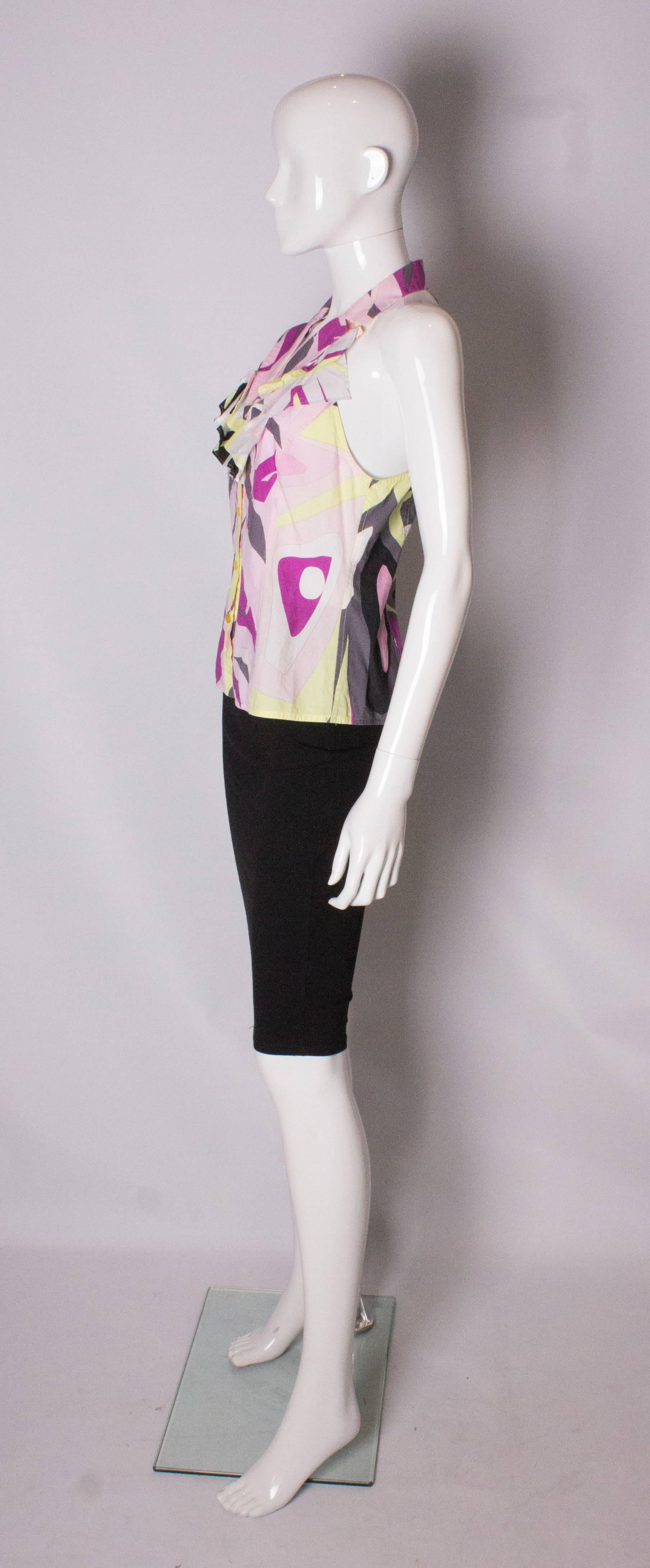Pucci Cotton Top For Sale 1