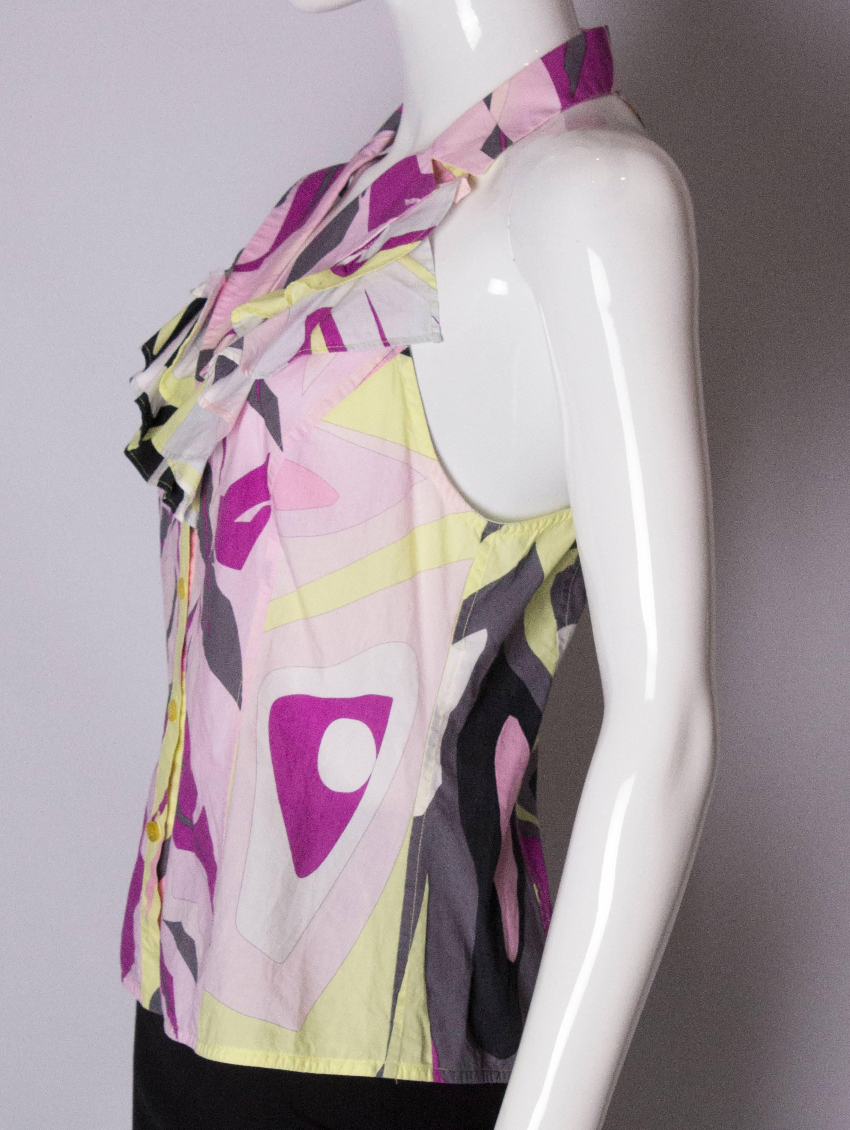 Pucci Cotton Top For Sale 2