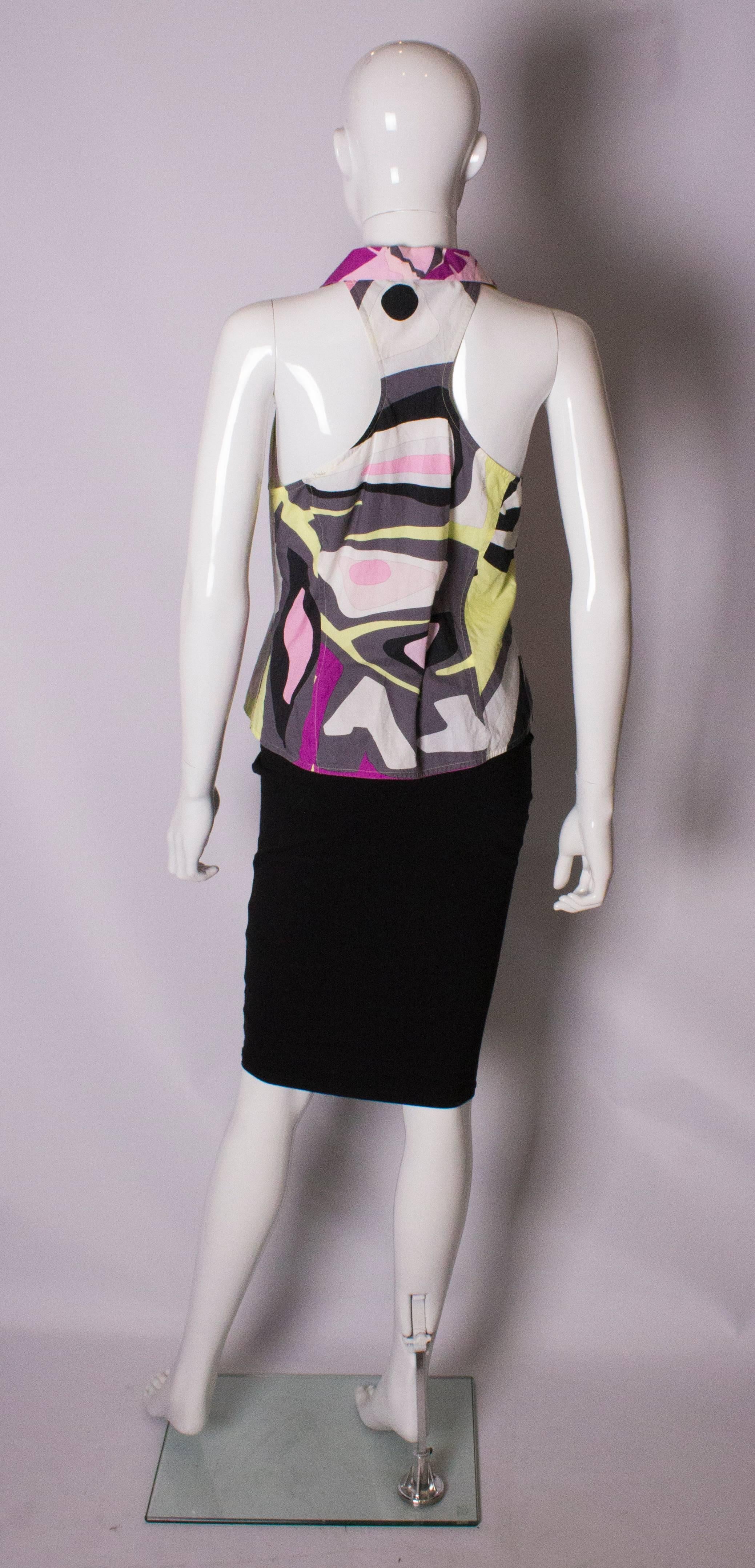 Pucci Cotton Top For Sale 3