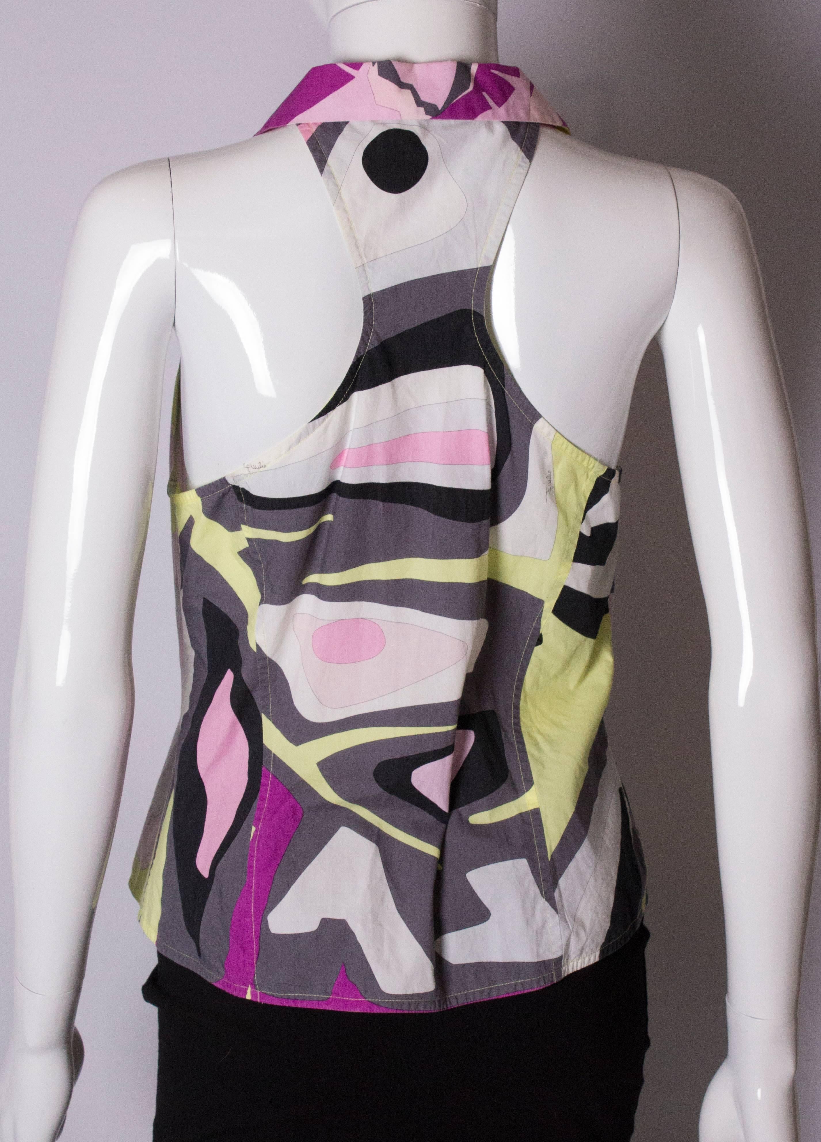 Pucci Cotton Top For Sale 4