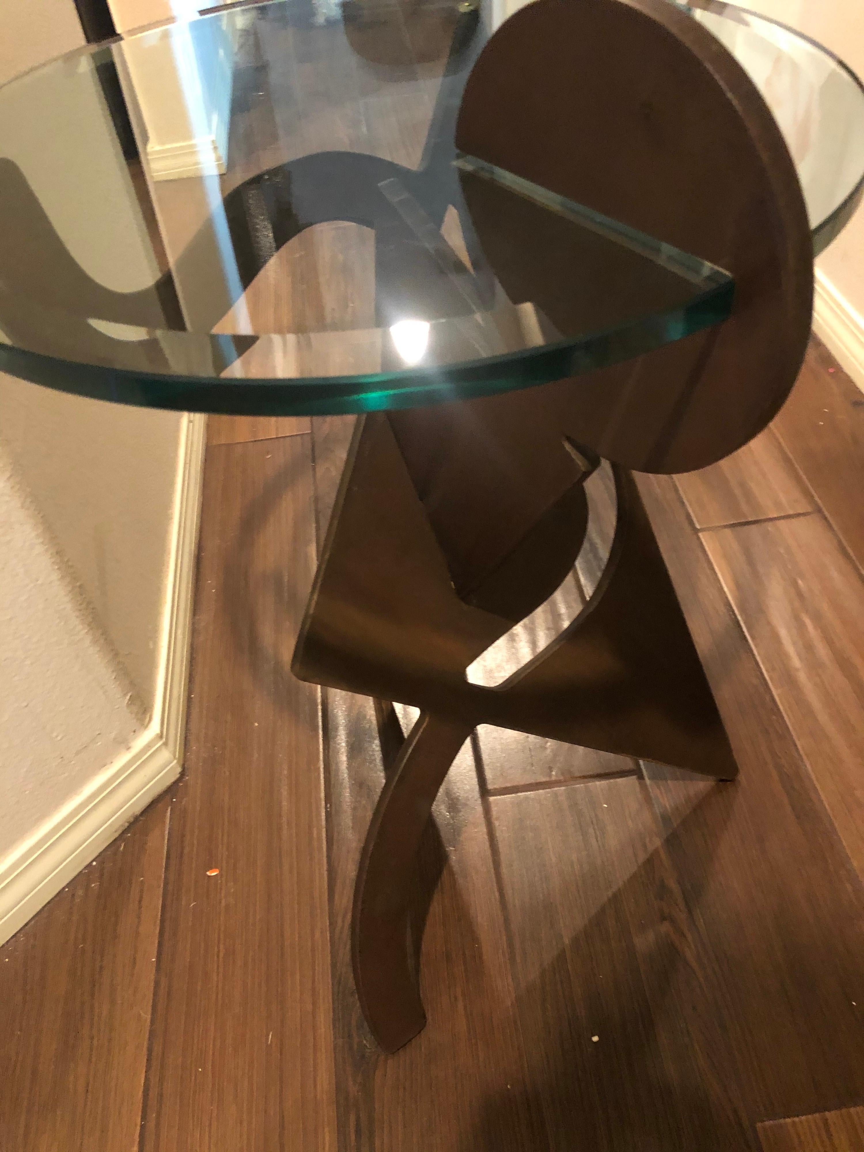 Modern Pucci De Rossi 1980s Rare Artist Designed Side Table