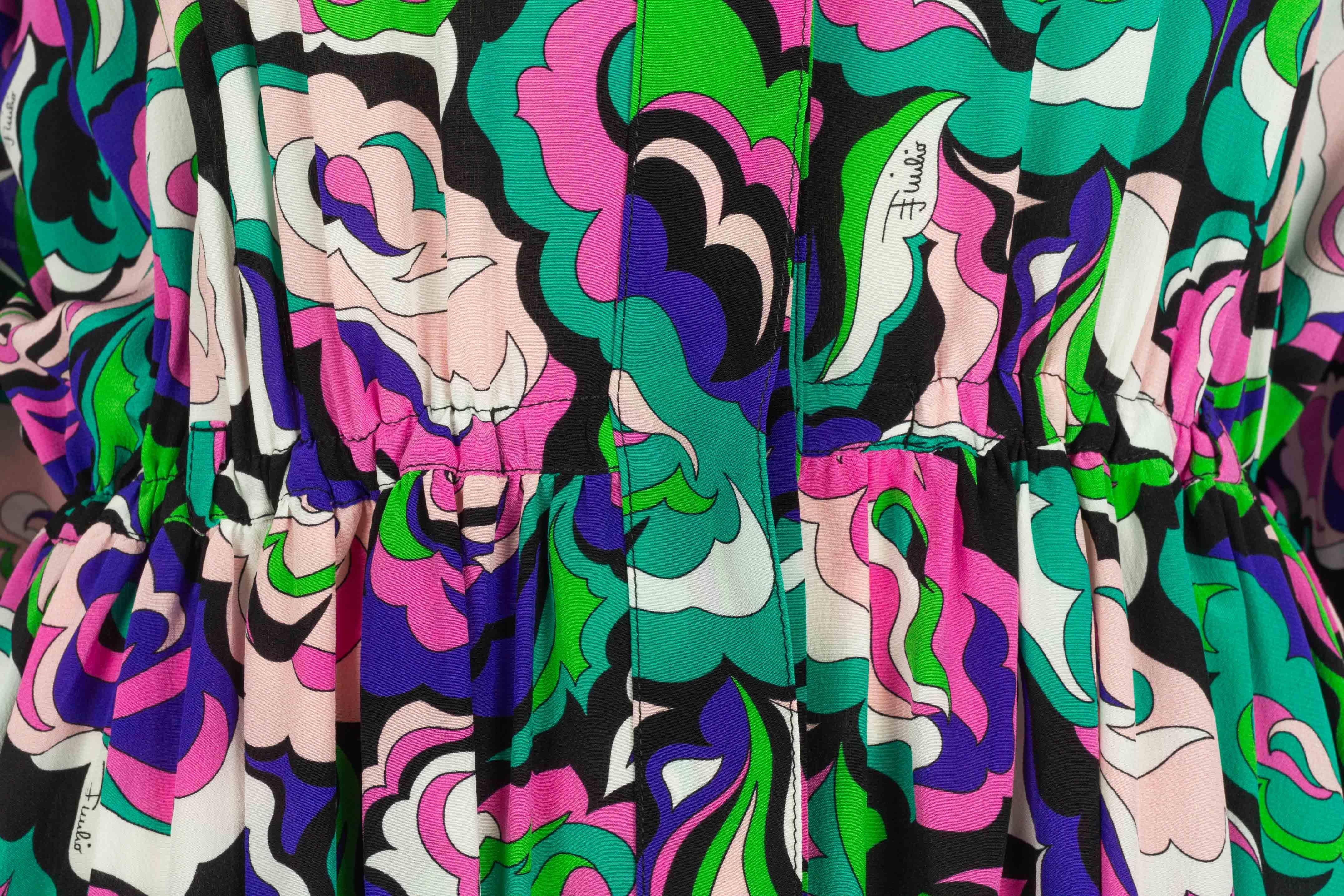 Pucci Kleid Pre Fall 2018 im Zustand „Hervorragend“ im Angebot in SAINT-OUEN-SUR-SEINE, FR