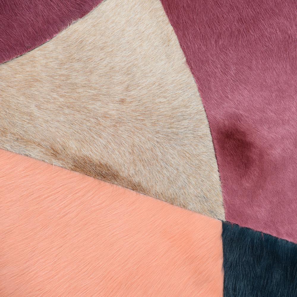 XXI secolo e contemporaneo Cerchi colorati personalizzabili viola, rosa, blu Tappeto piccolo in vendita