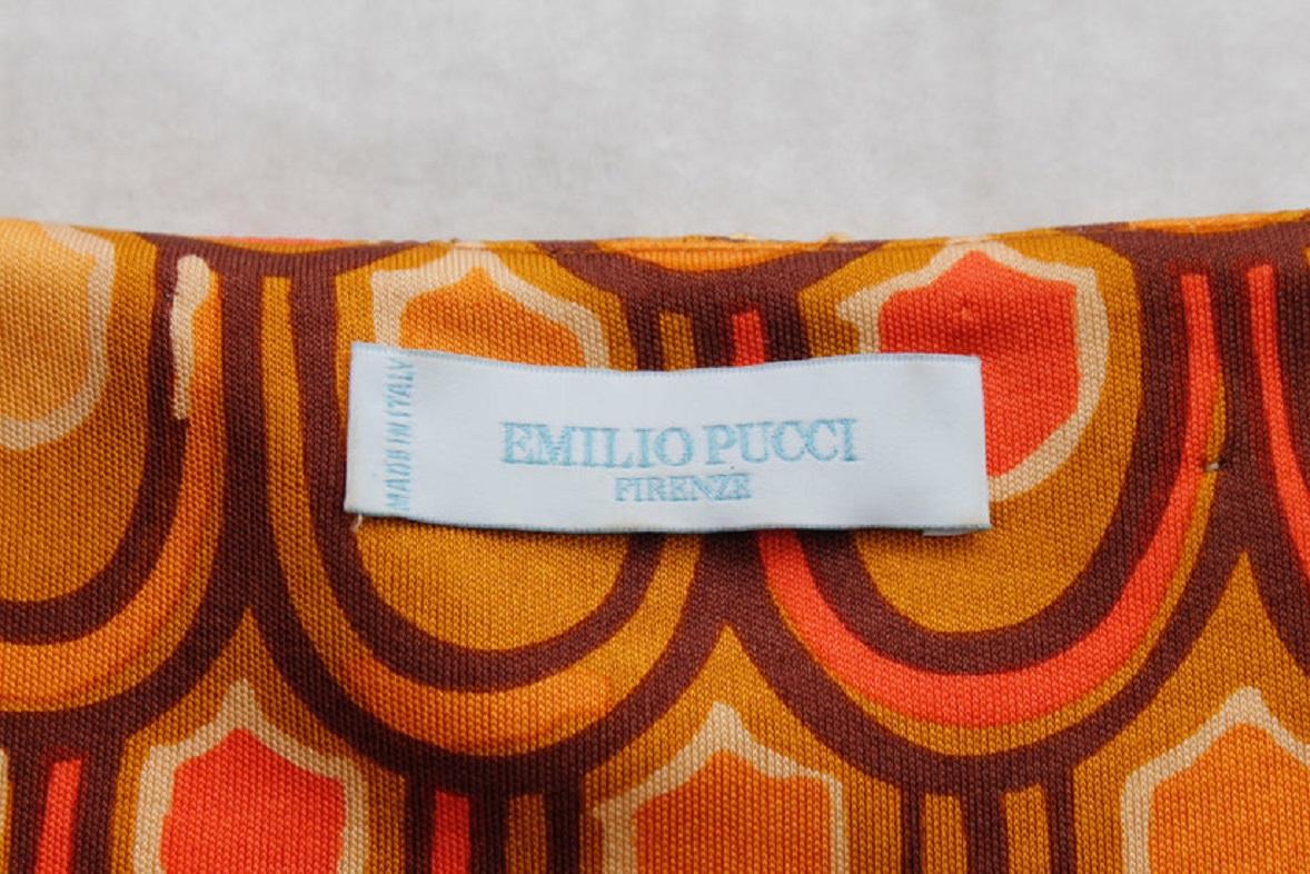 Pucci Jersey Top Embroidered with Sequins 1