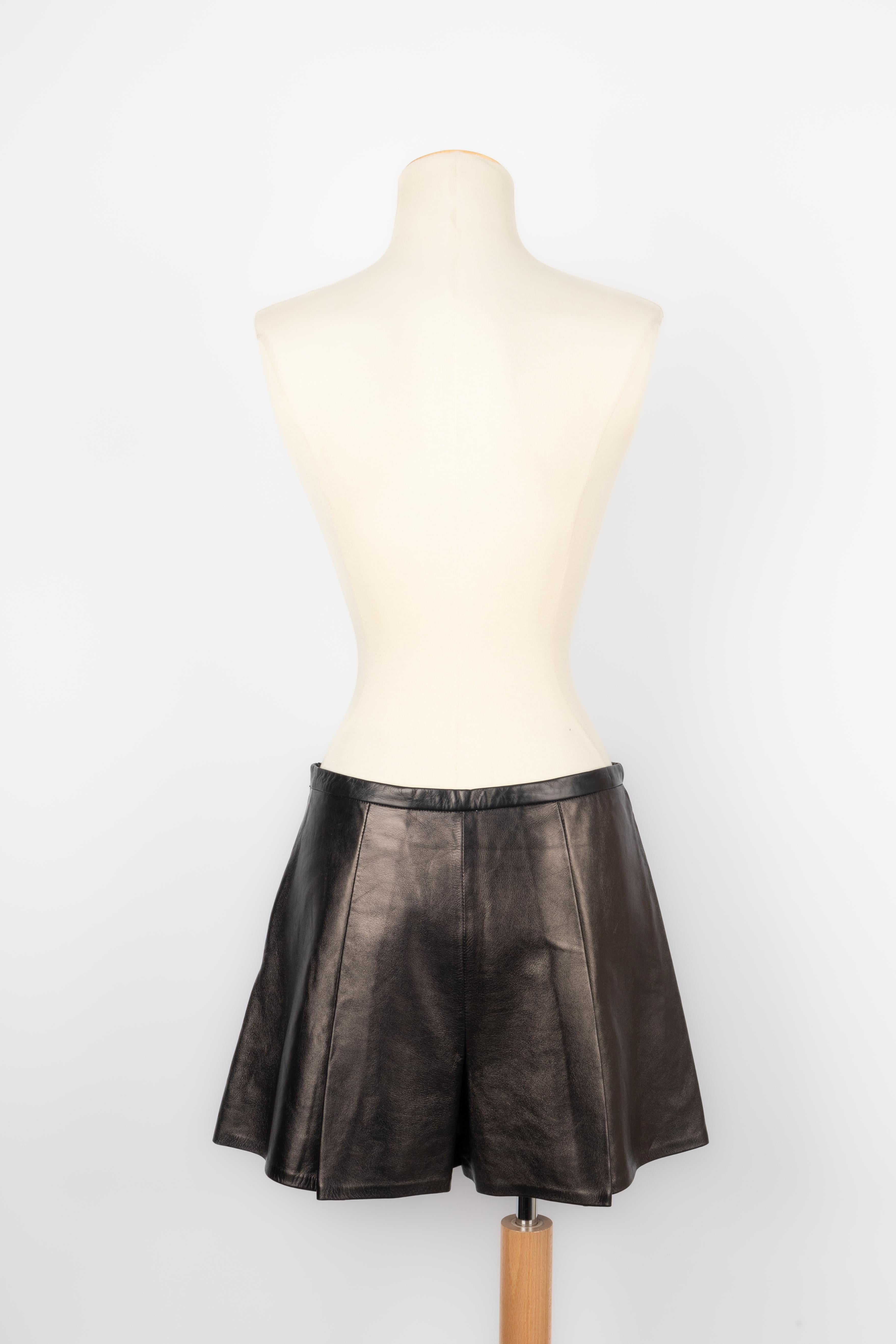 Pucci leather shorts For Sale 3