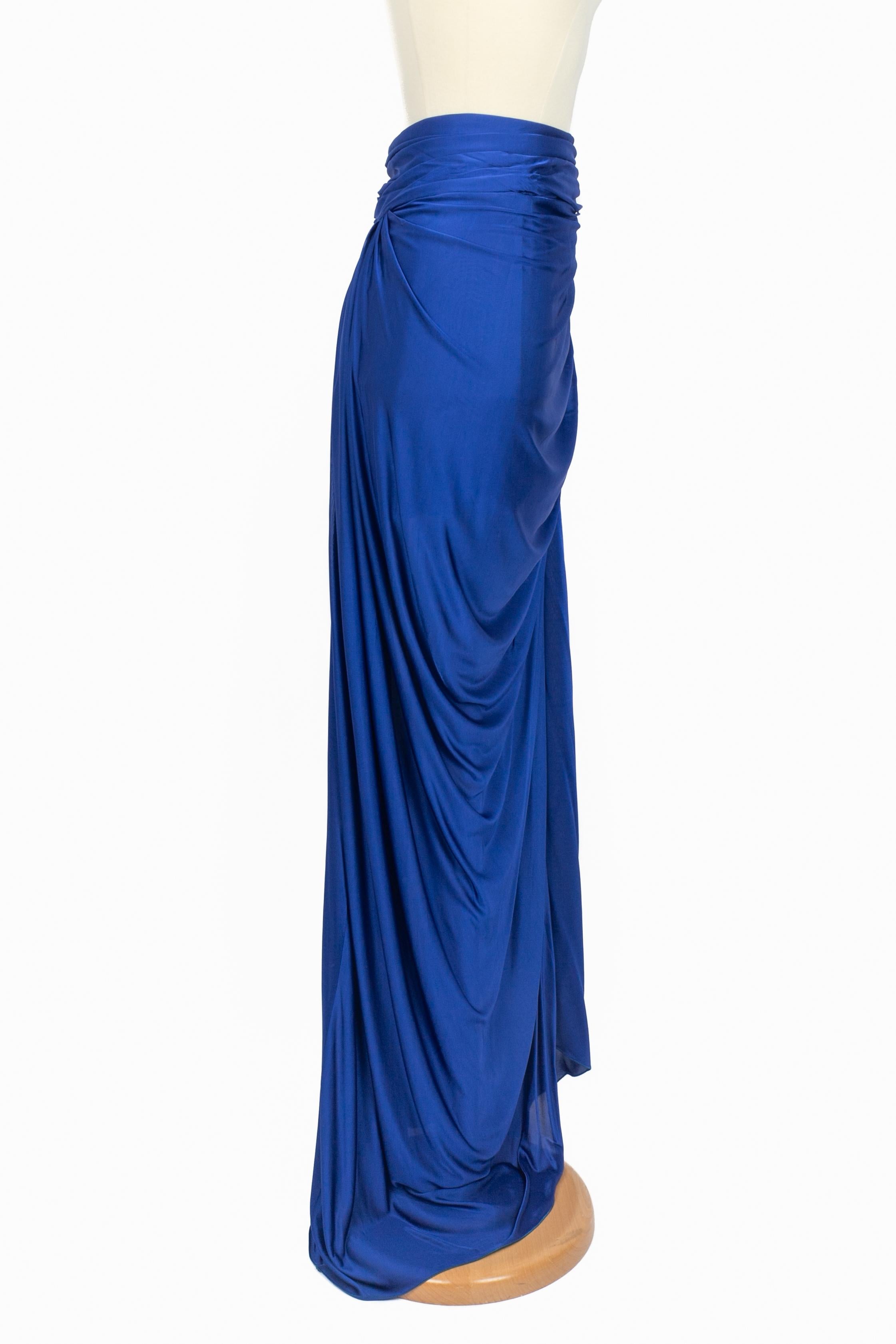 Falda larga Pucci Azul en venta