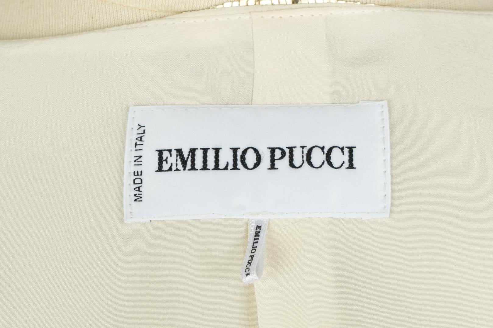 Chaqueta de lentejuelas Pucci Primavera 2010 en venta 4