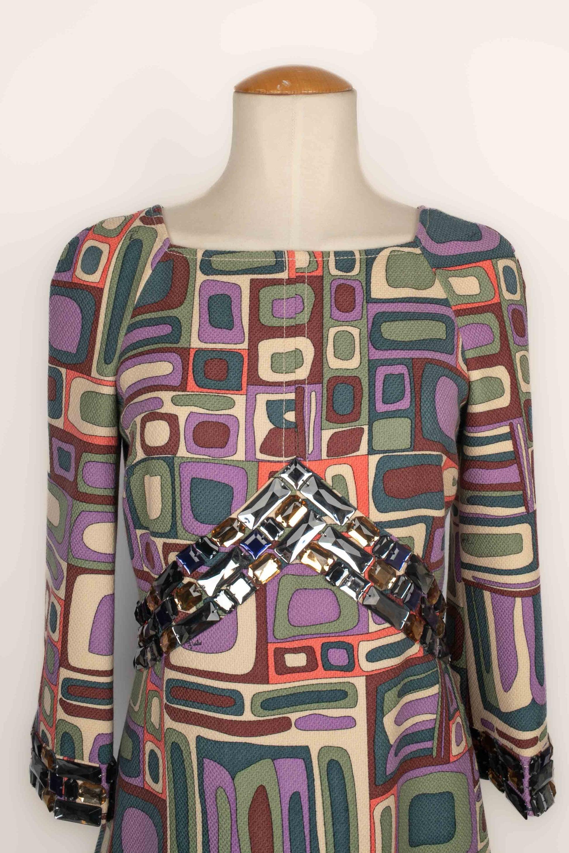 Women's Pucci Short New Wool Dress For Sale