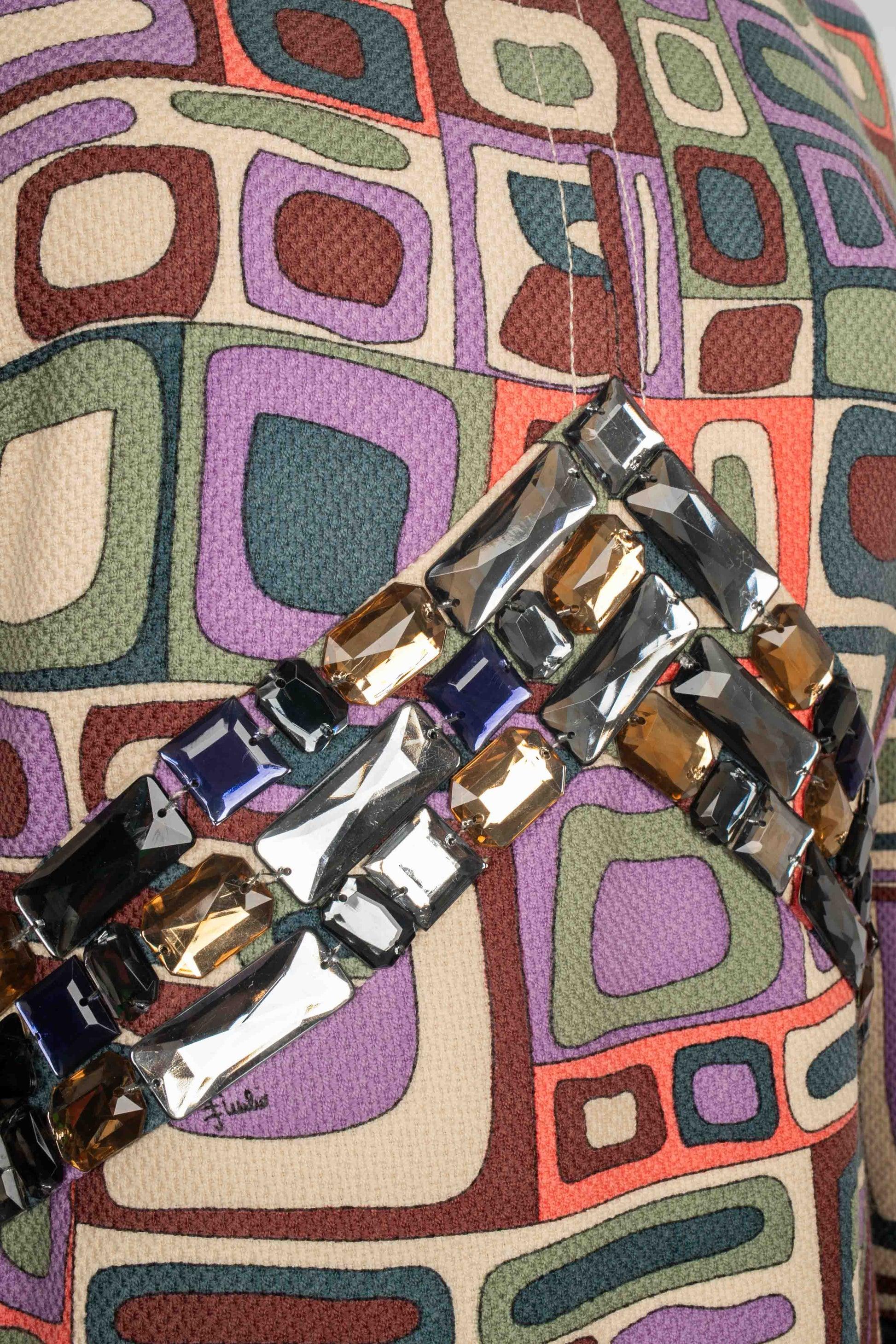 Pucci Short New Wool Dress For Sale 1