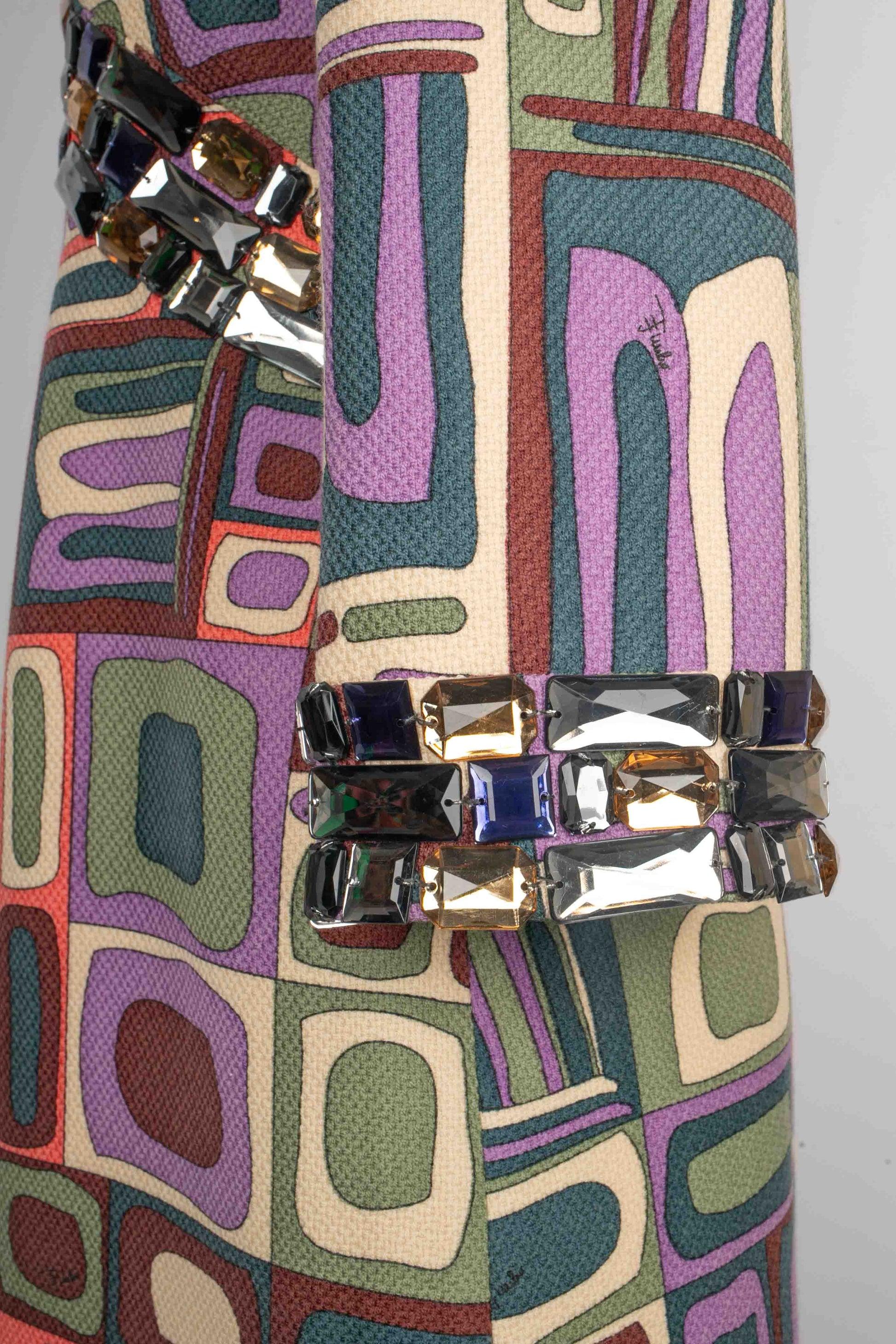 Pucci Short New Wool Dress For Sale 2
