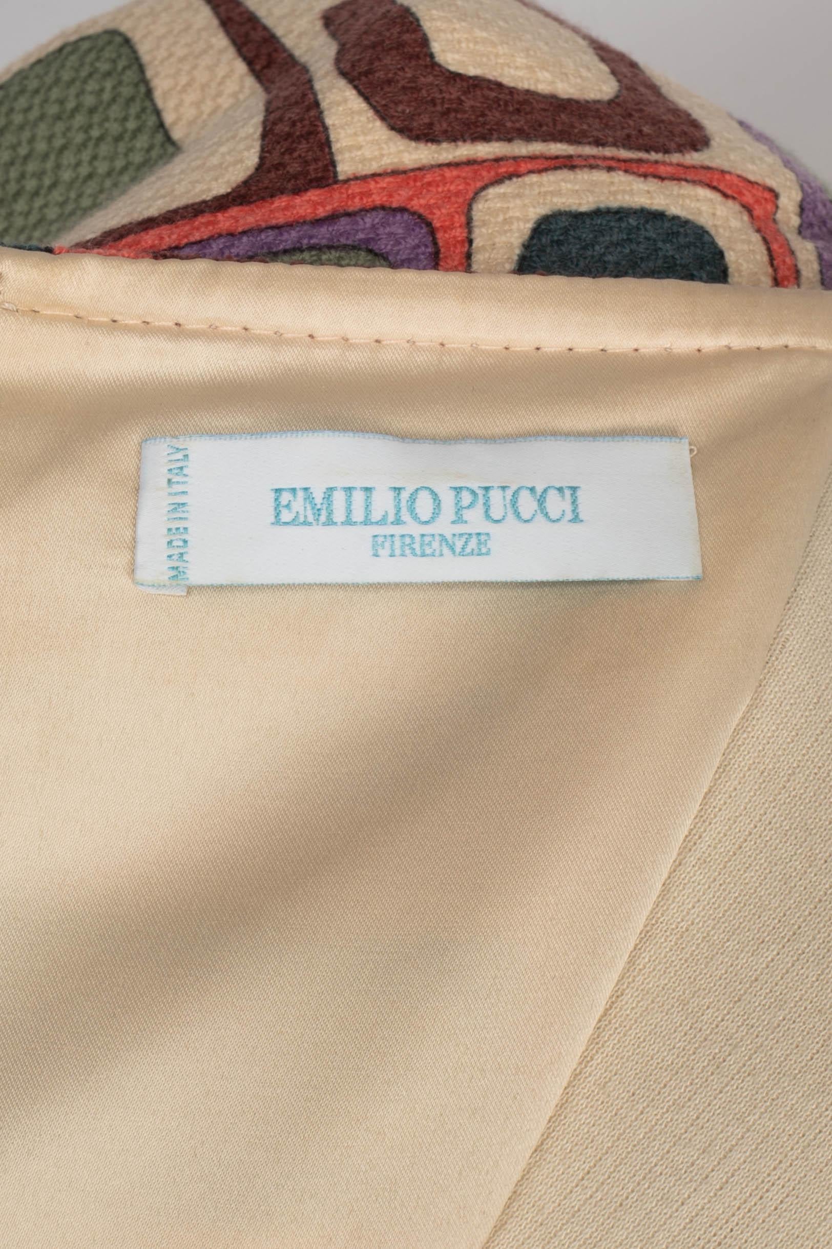 Pucci Short New Wool Dress For Sale 4