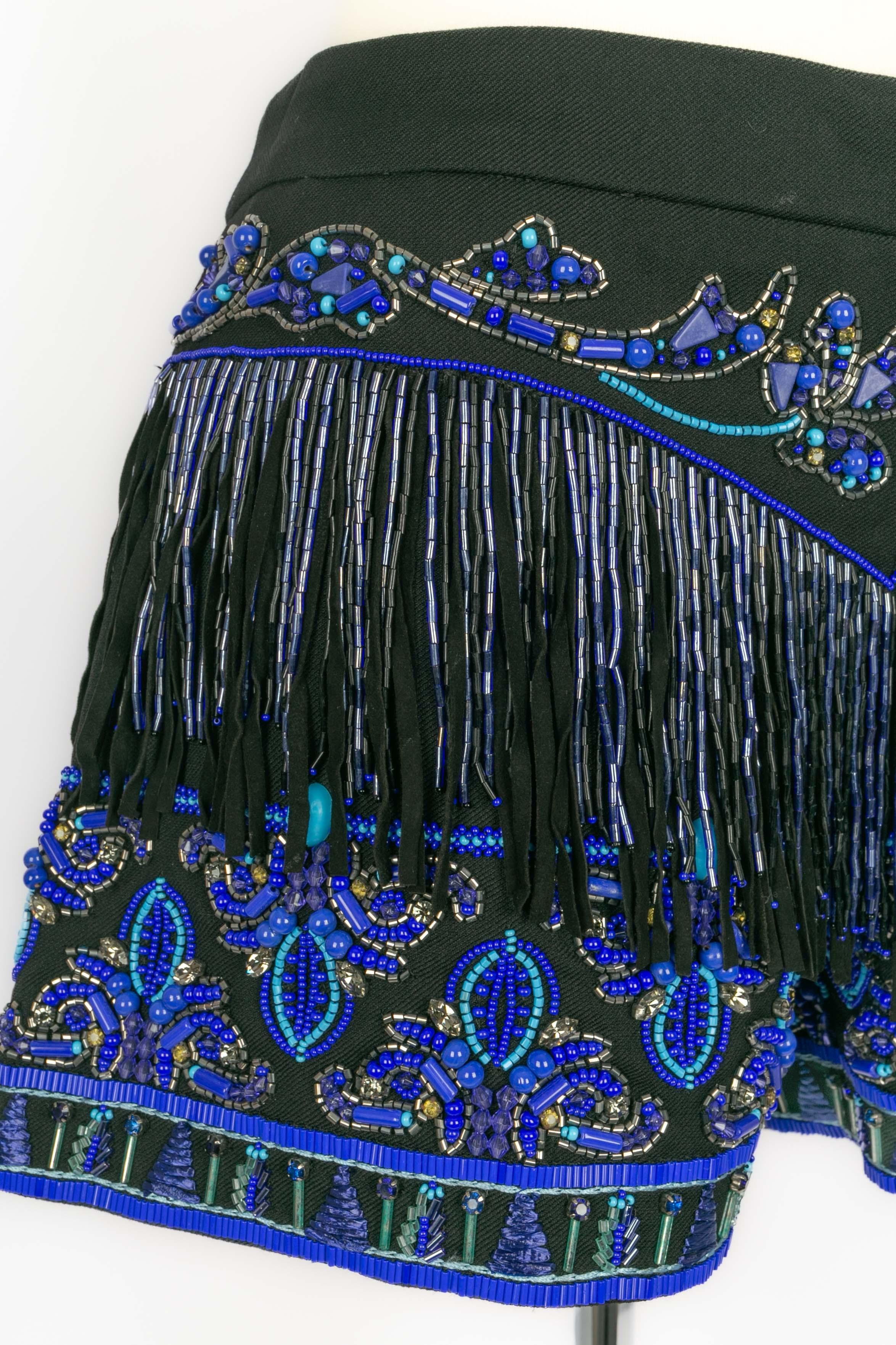 Pantalones cortos Pucci Resort 2015 Negro en venta
