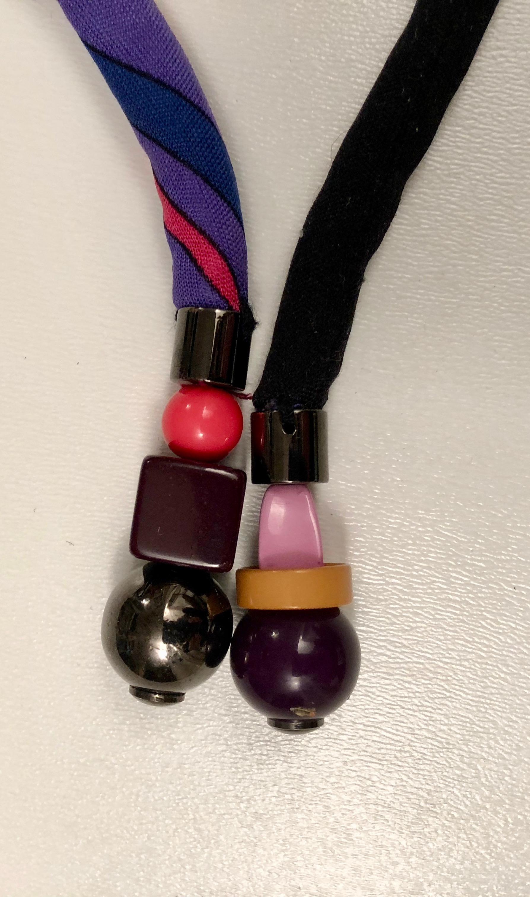 Purple Pucci Silk Belt For Sale