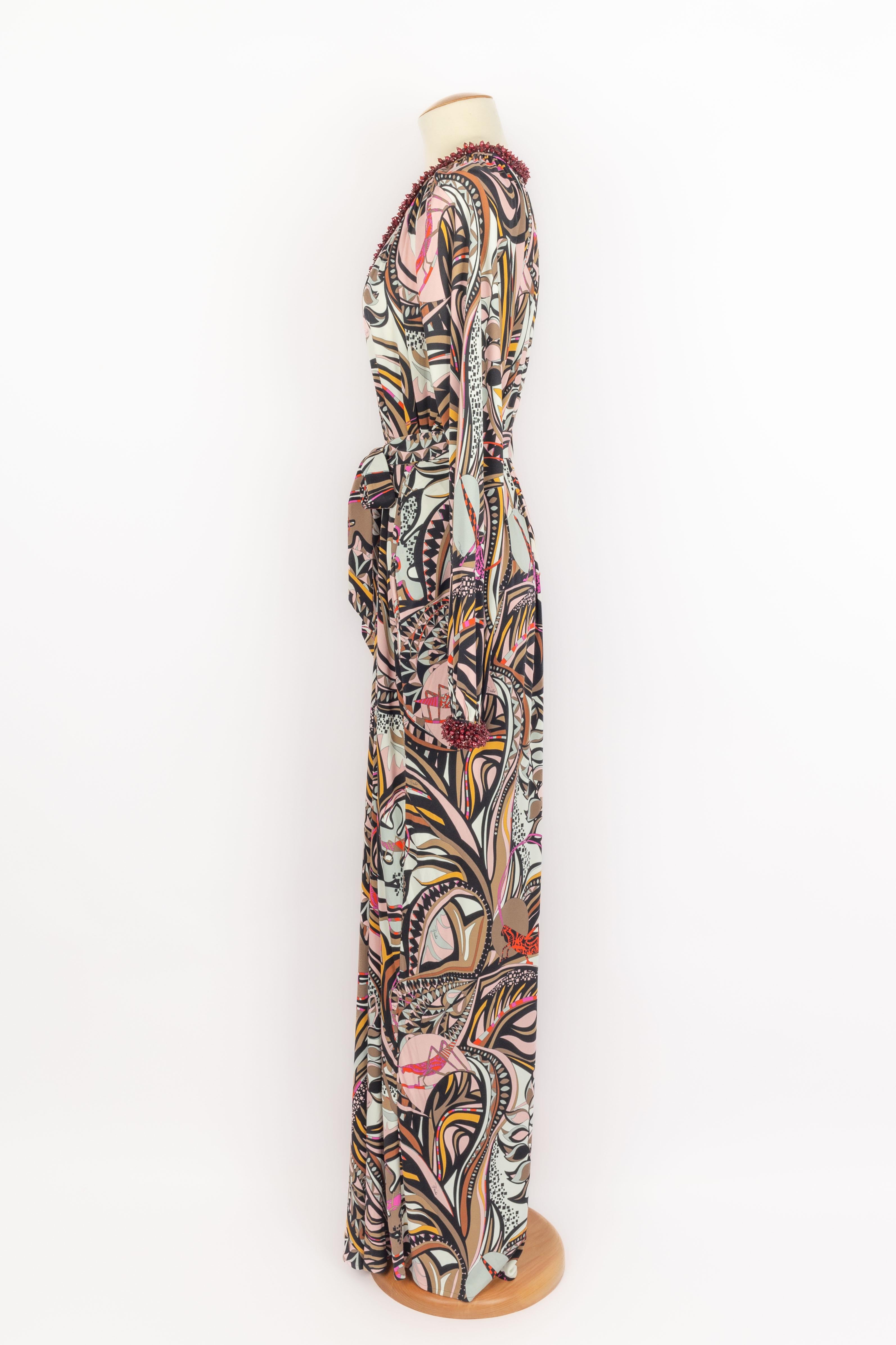 Vestido de seda Pucci en venta 1