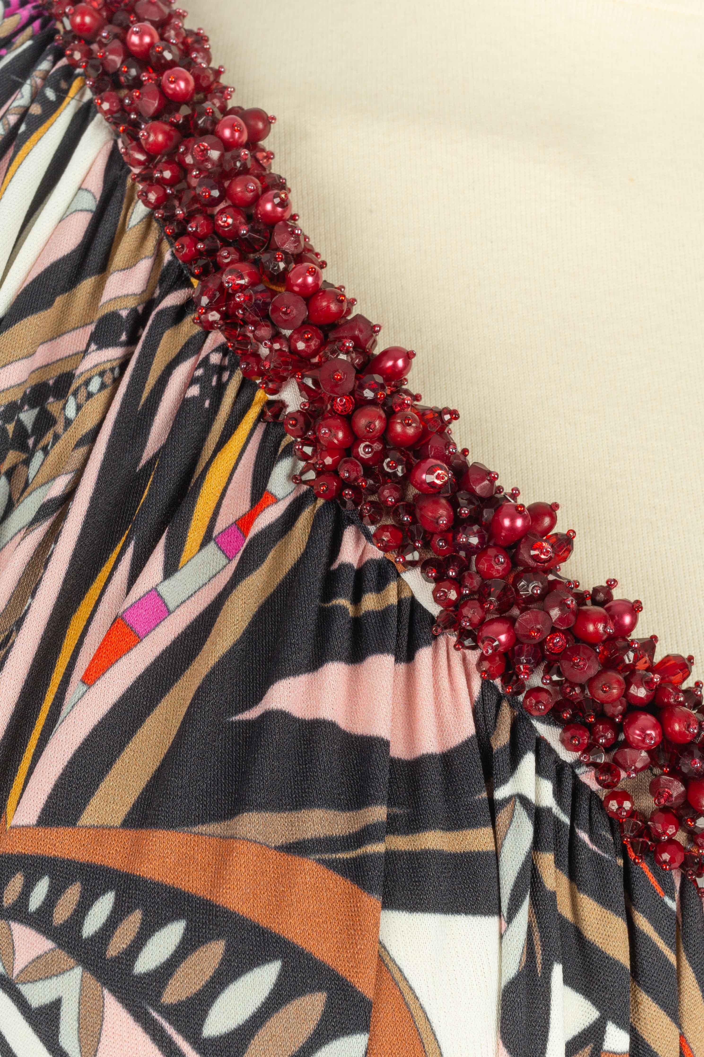 Vestido de seda Pucci en venta 3