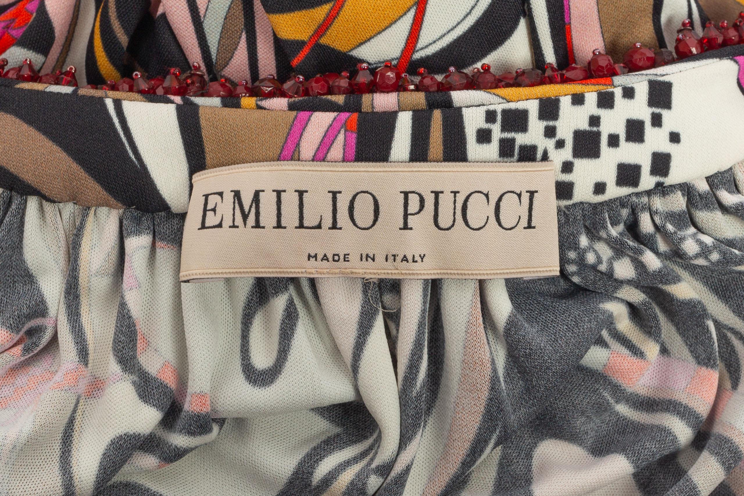 Vestido de seda Pucci en venta 4