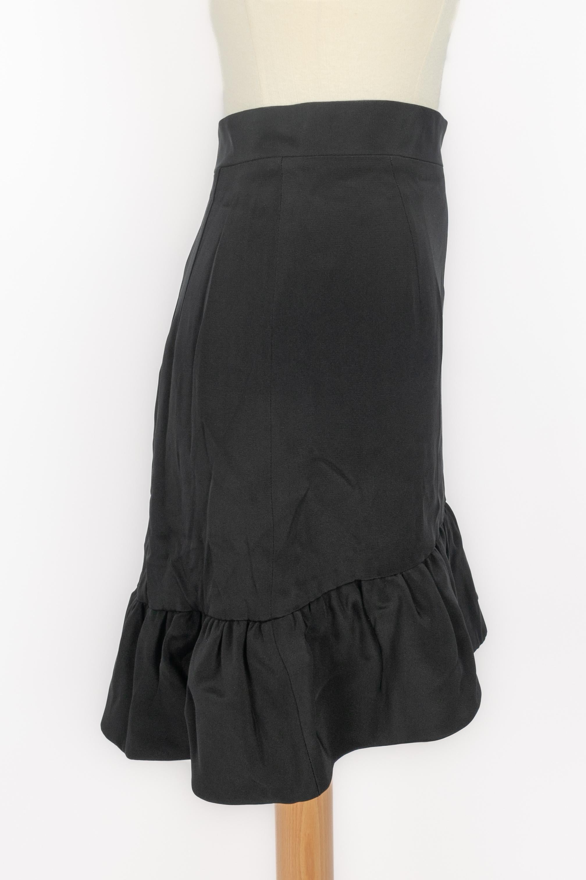 Black Pucci silk skirt For Sale