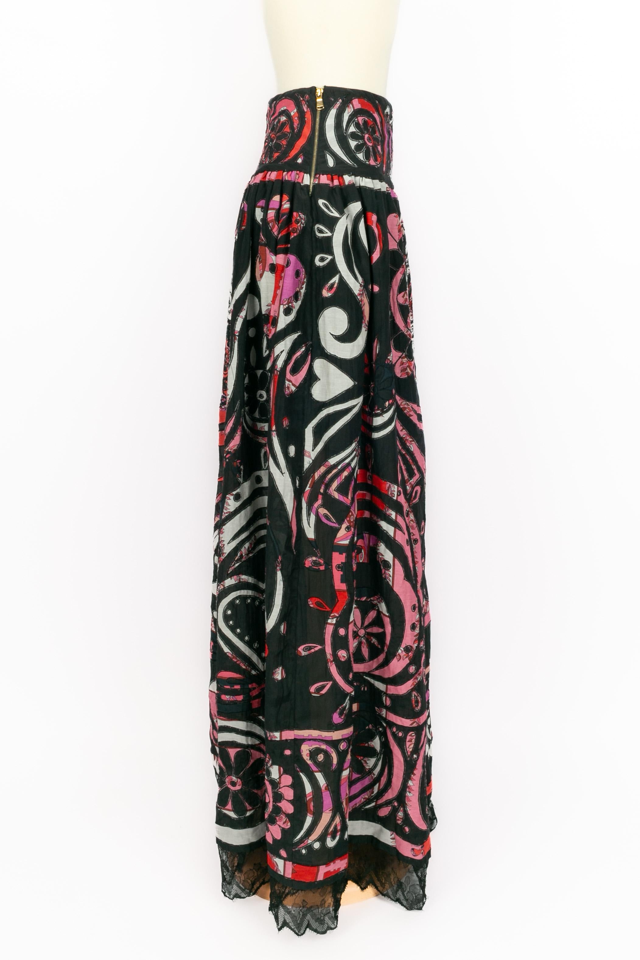 Black Pucci skirt Spring 2012 For Sale