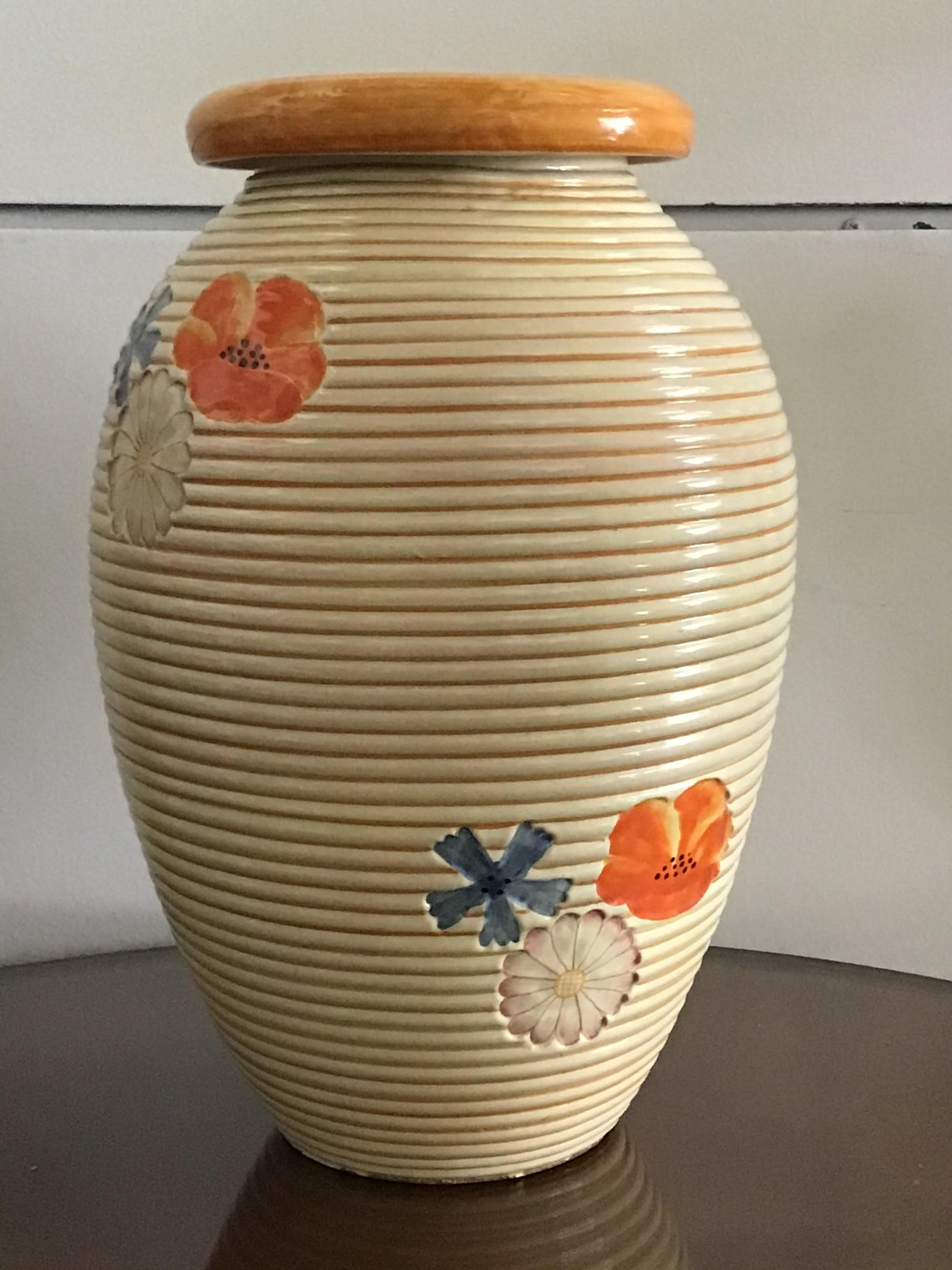 Pucci Umbertide Vase /Schirmständer Keramik:: 1950:: Italien im Angebot 5