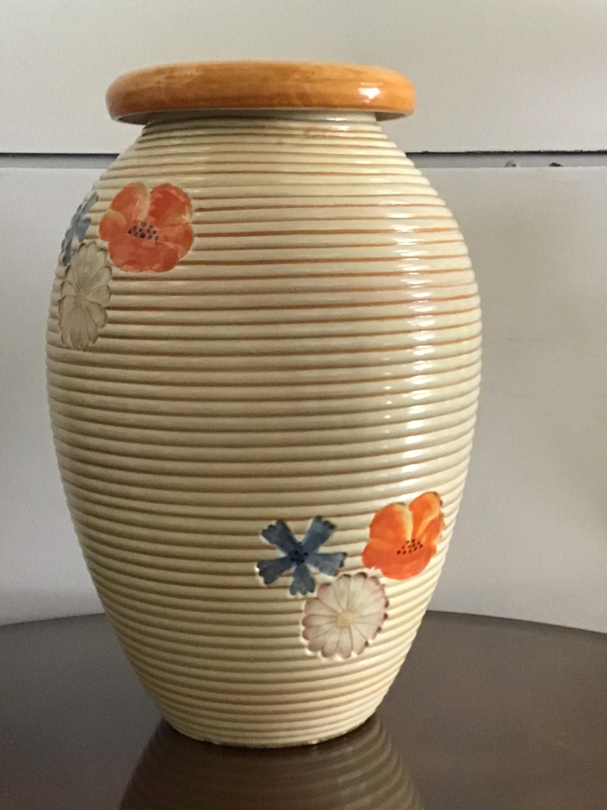 Pucci Umbertide Vase /Schirmständer Keramik:: 1950:: Italien im Angebot 6