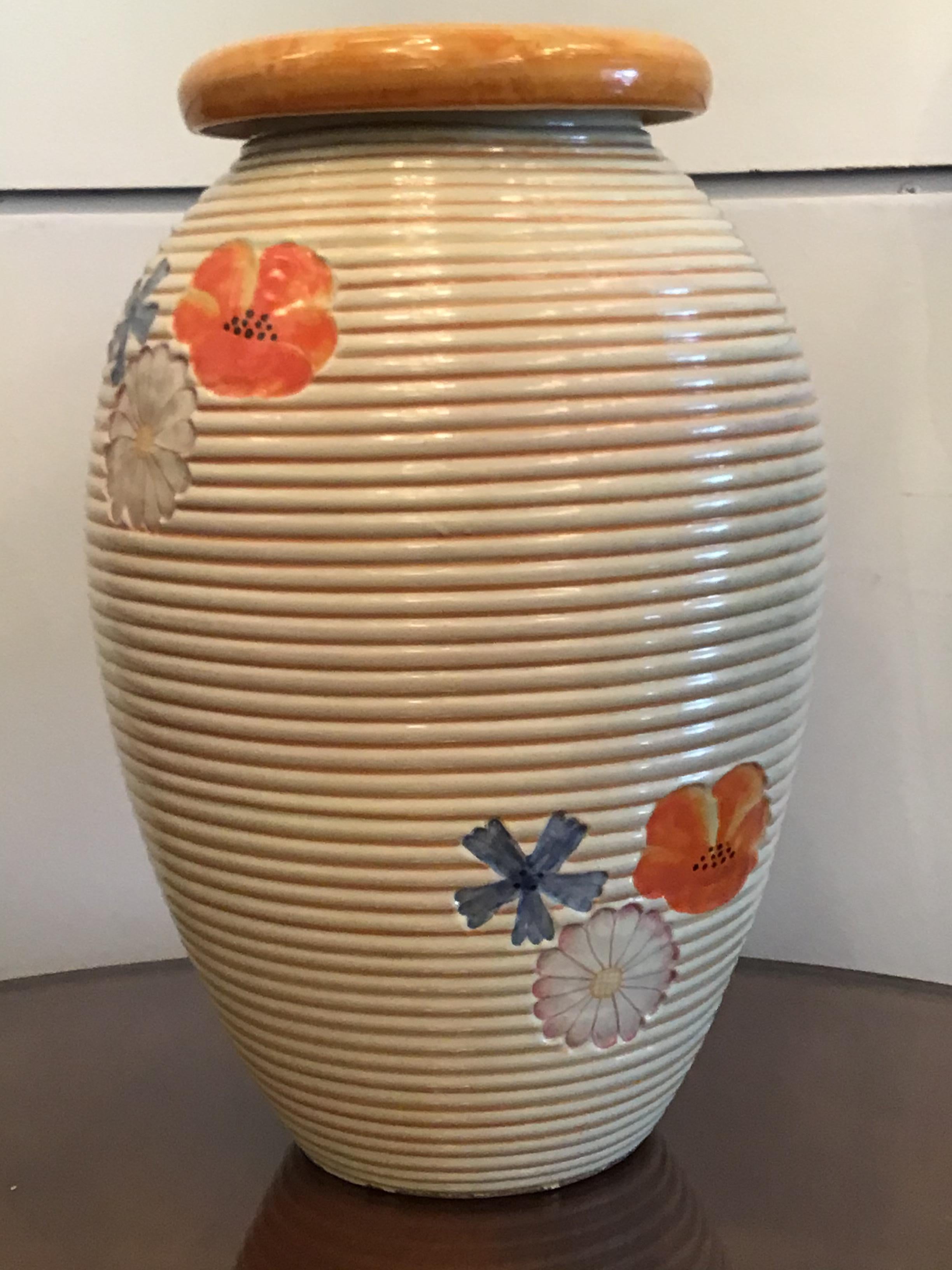 Pucci Umbertide Vase /Schirmständer Keramik:: 1950:: Italien im Angebot 7