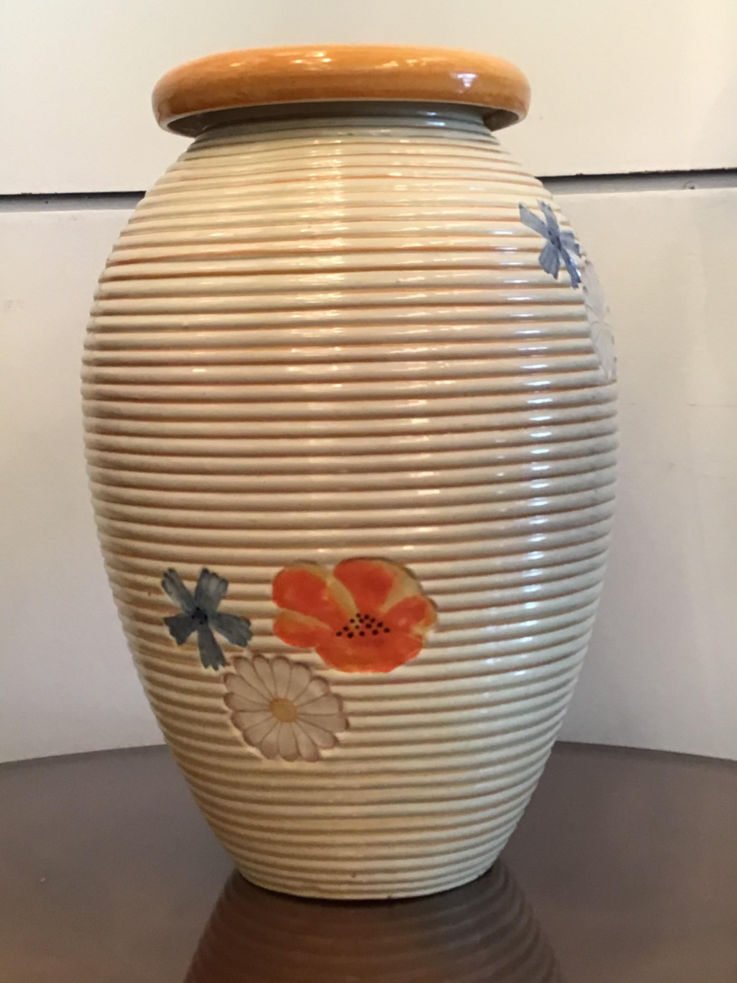 Pucci Umbertide Vase /Schirmständer Keramik:: 1950:: Italien im Angebot 9