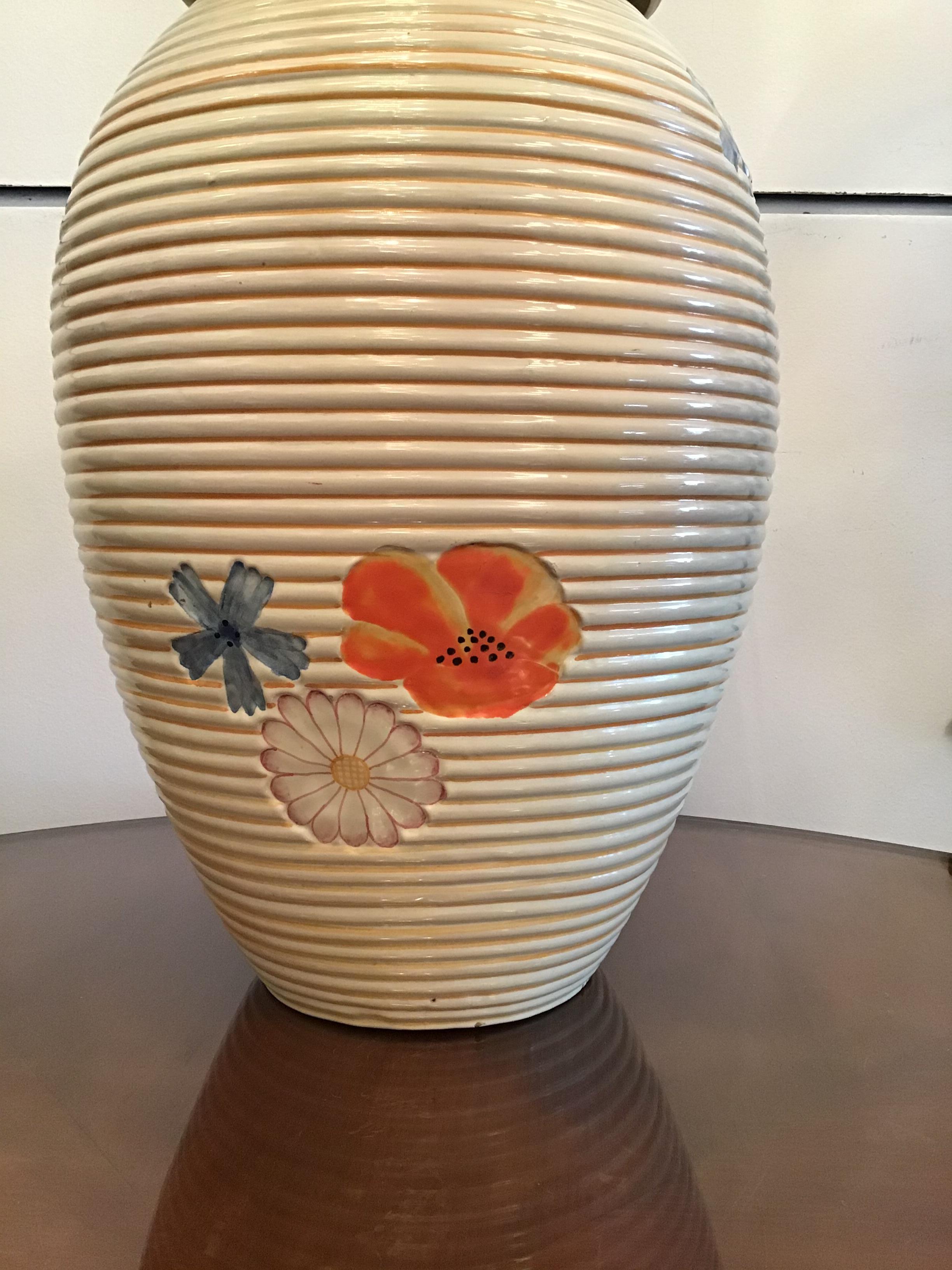 Pucci Umbertide Vase /Schirmständer Keramik:: 1950:: Italien im Angebot 11