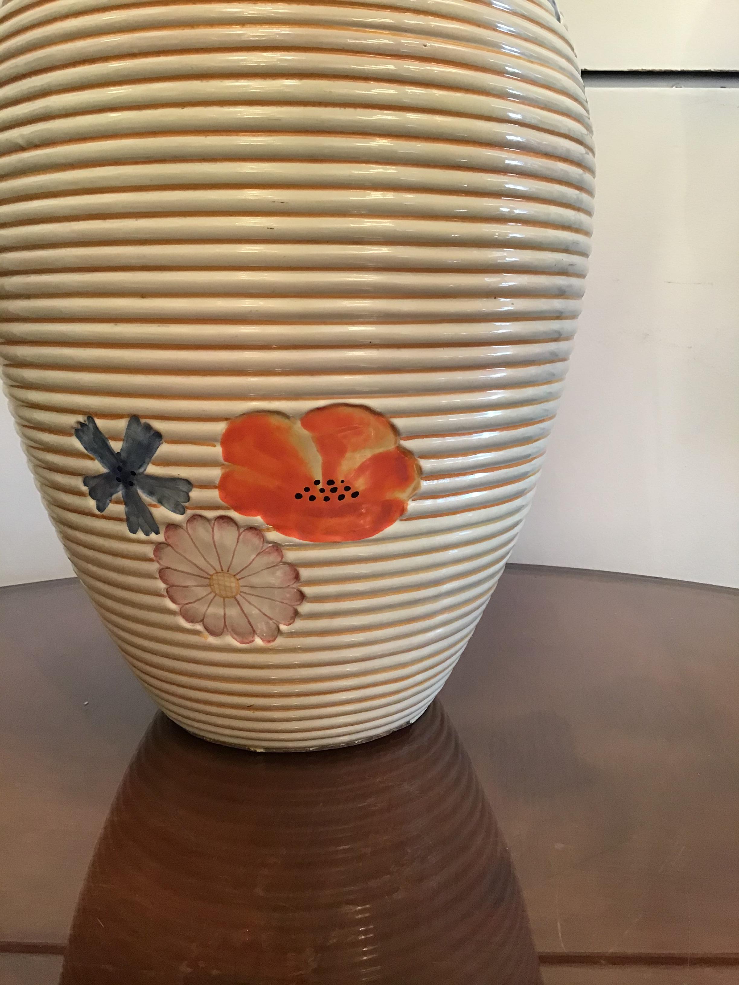 Pucci Umbertide Vase /Schirmständer Keramik:: 1950:: Italien im Angebot 12