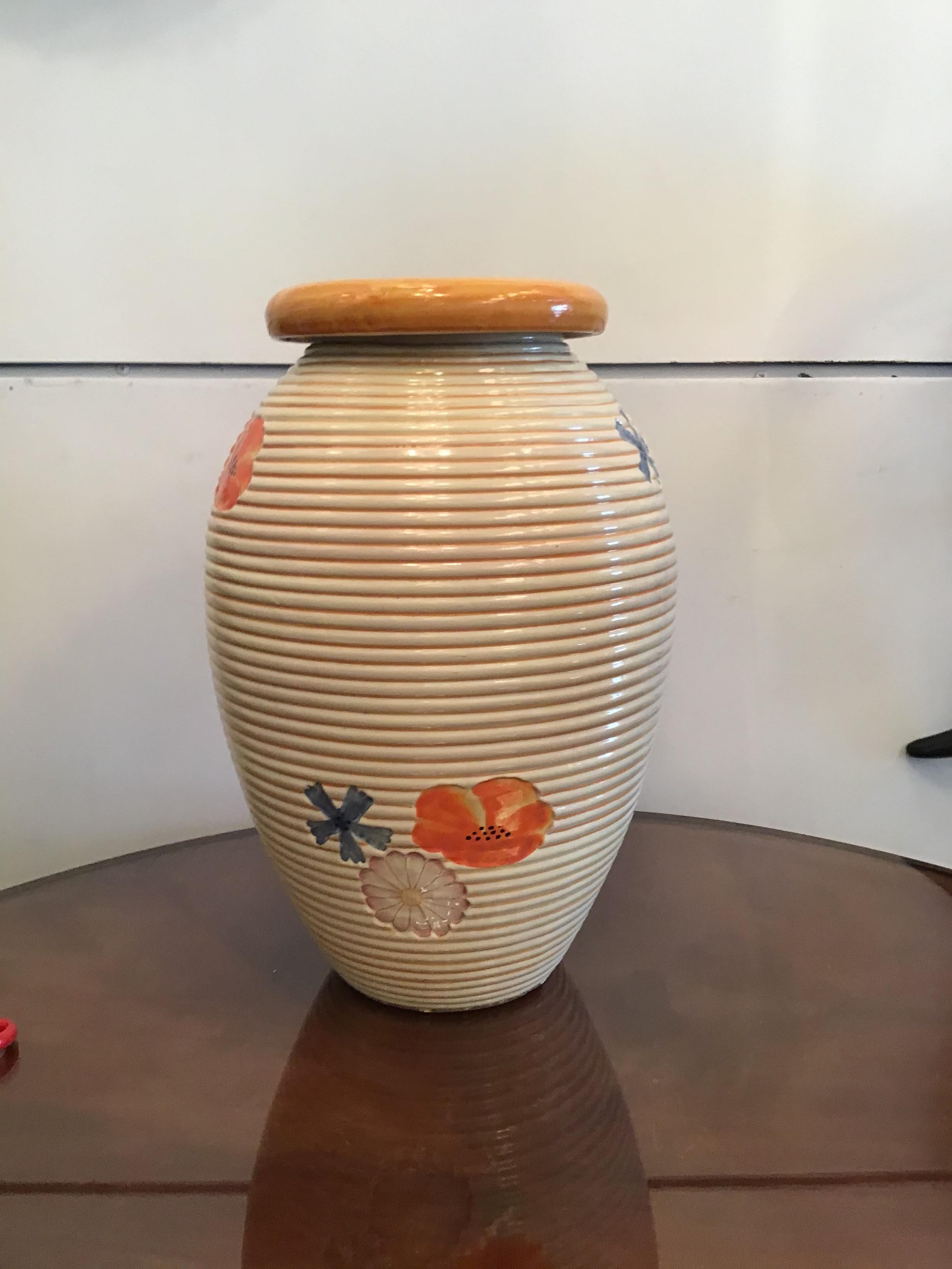 Pucci Umbertide Vase /Schirmständer Keramik:: 1950:: Italien im Angebot 13