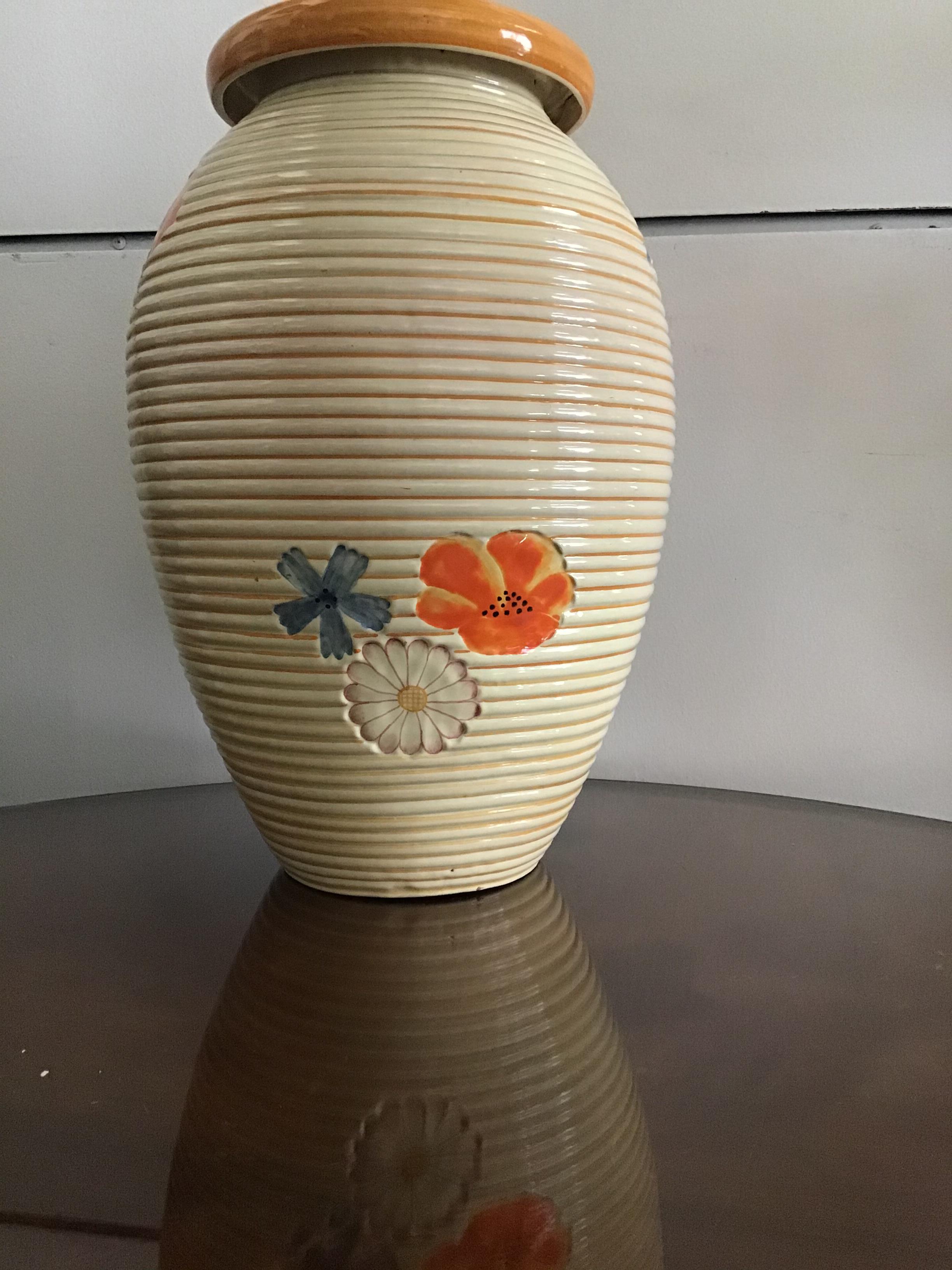 Pucci Umbertide Vase /Schirmständer Keramik:: 1950:: Italien (Sonstiges) im Angebot