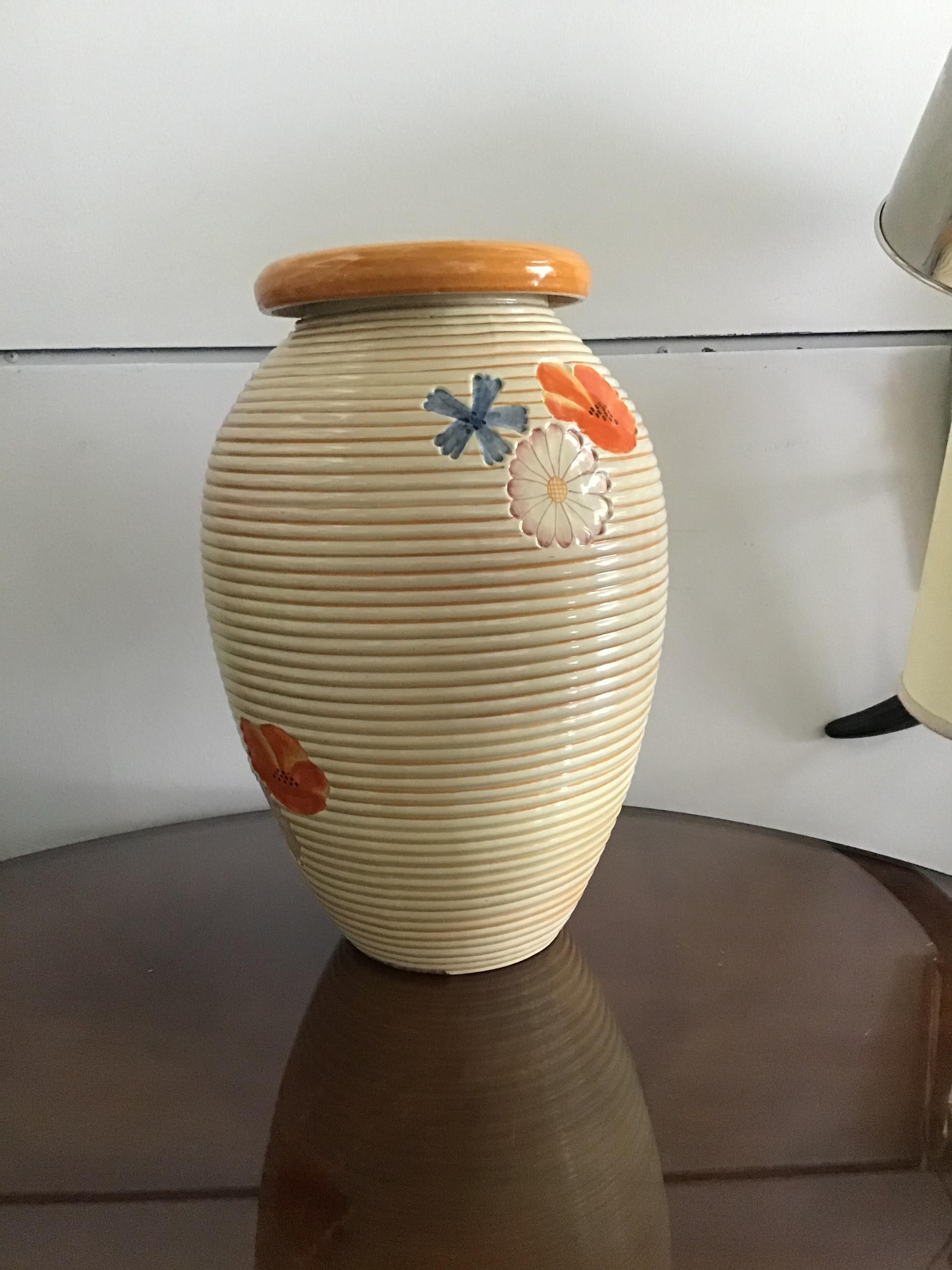 Pucci Umbertide Vase /Schirmständer Keramik:: 1950:: Italien im Angebot 4