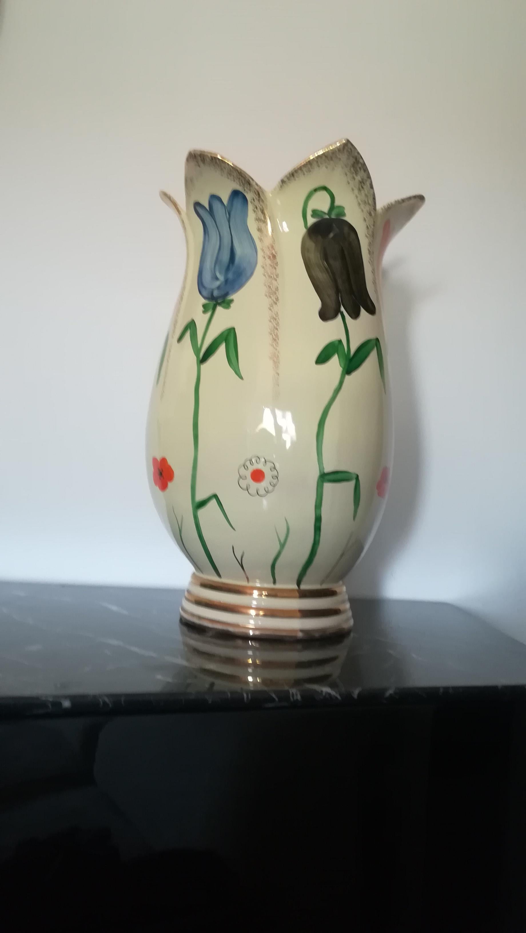 Vase Tulipano Pucci_umbertide, 1950, Italie  en vente 1