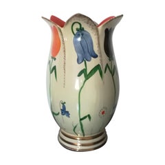 Vintage Pucci_umbertide Vase Tulipano Ceramic 1950 Italia 