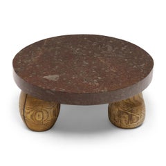 Full Moon Puddingstone Coffee Table