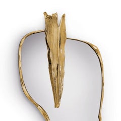Puddle Brass Mirror
