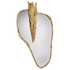 Puddle Brass Mirror