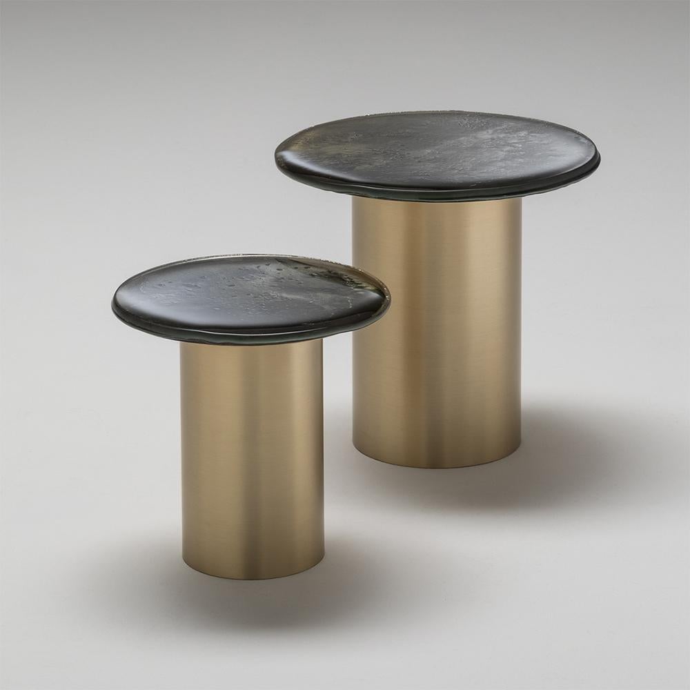 Verre Table d'appoint moyenne Puddle en vente