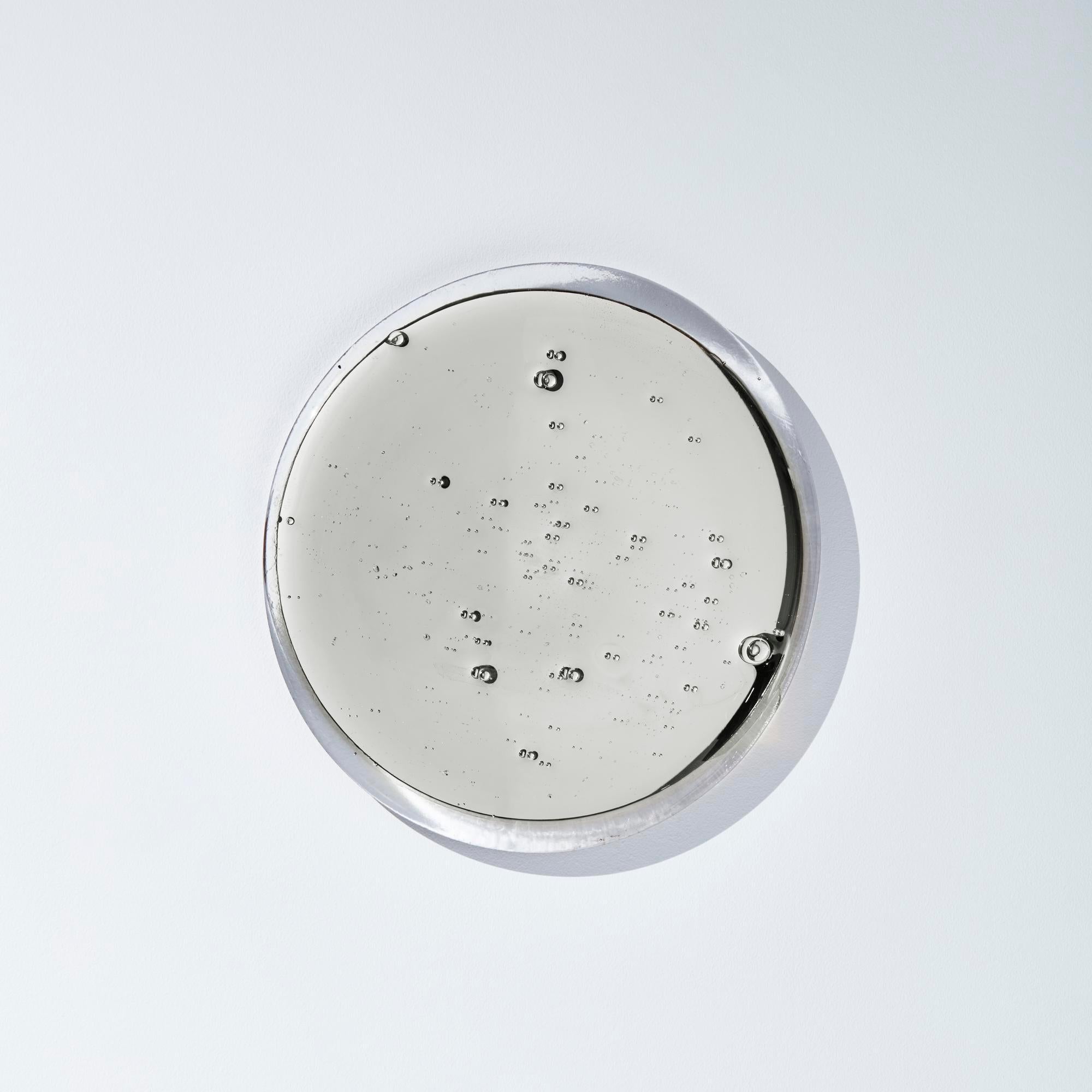 Contemporary Puddle Peach Droplet Mirror by Tête Studio For Sale